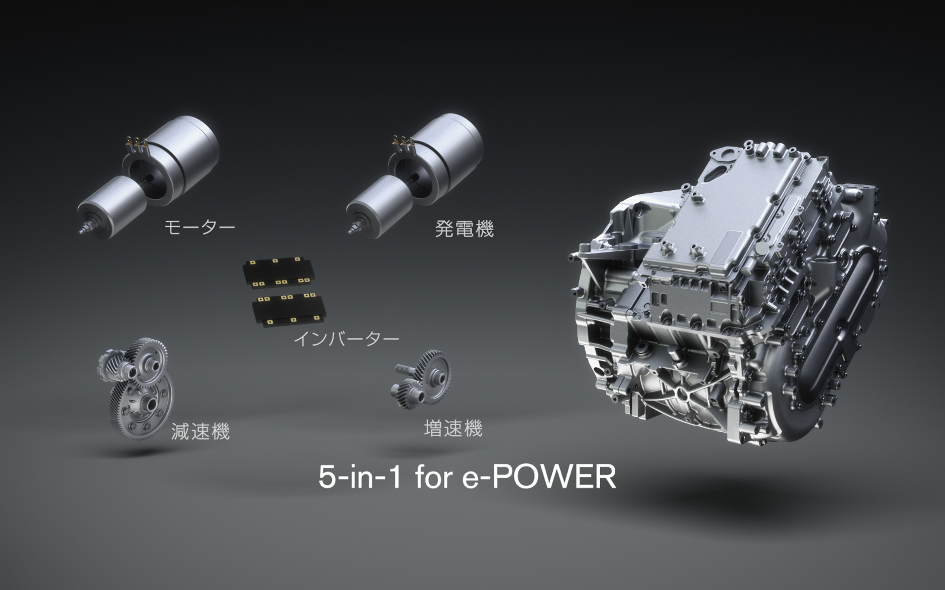 新開発のe-POWERユニット