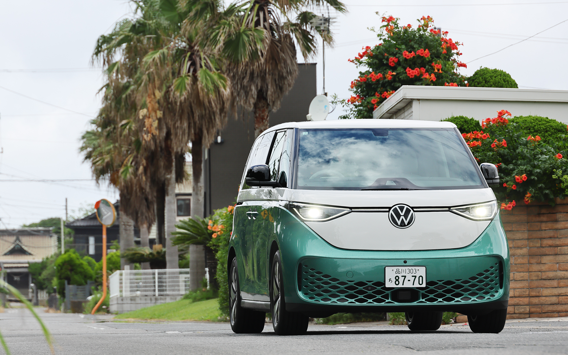 6月20日に注文受付を開始したばかりの新型EV（電気自動車）ミニバン「ID.Buzz」に試乗