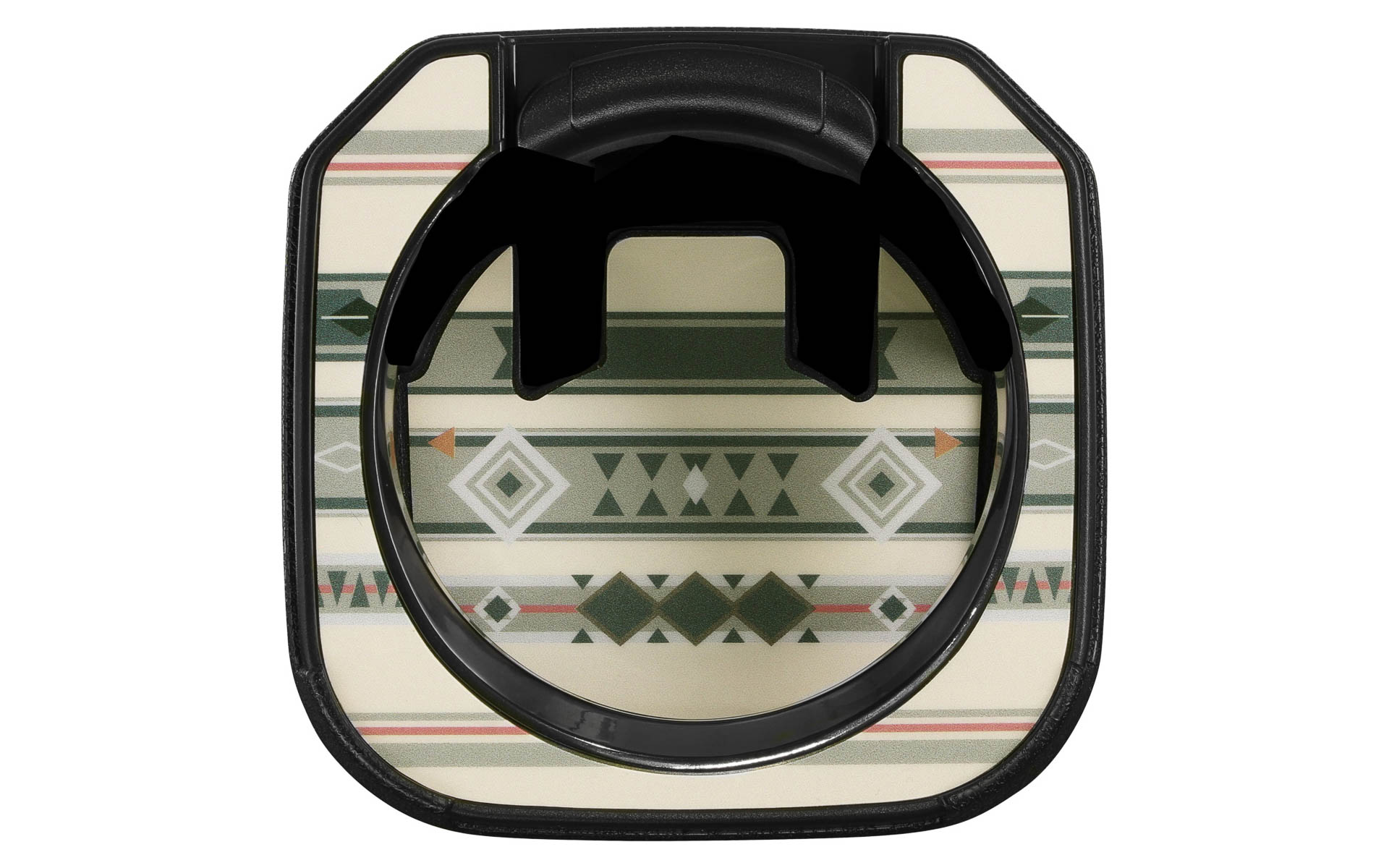 ジムニーのフロントフェイスとモチーフとしたオルテガ柄