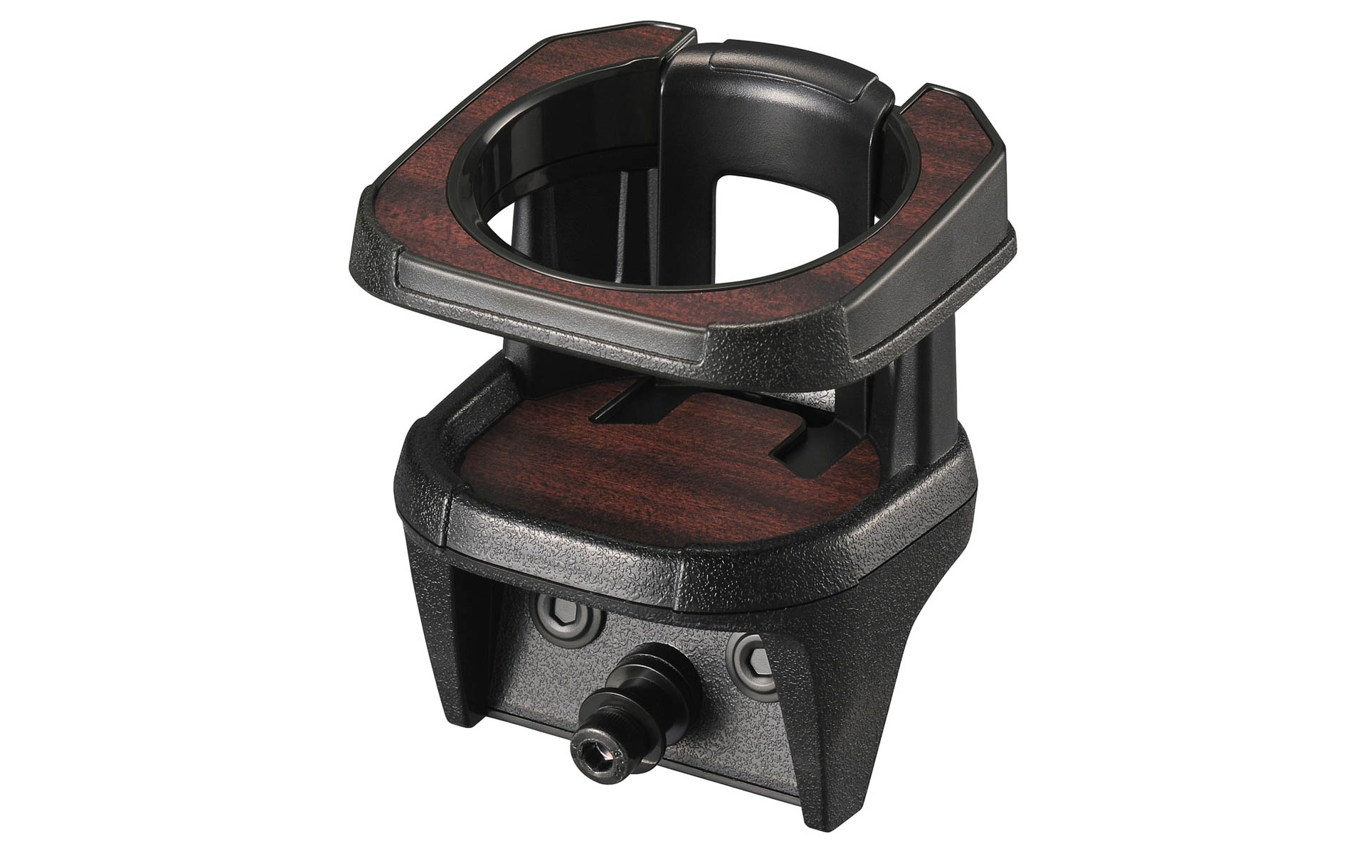 深みのある茶色の色合いで、直線的で滑らかな木目が特徴のマホガニー材をイメージしたウッド調