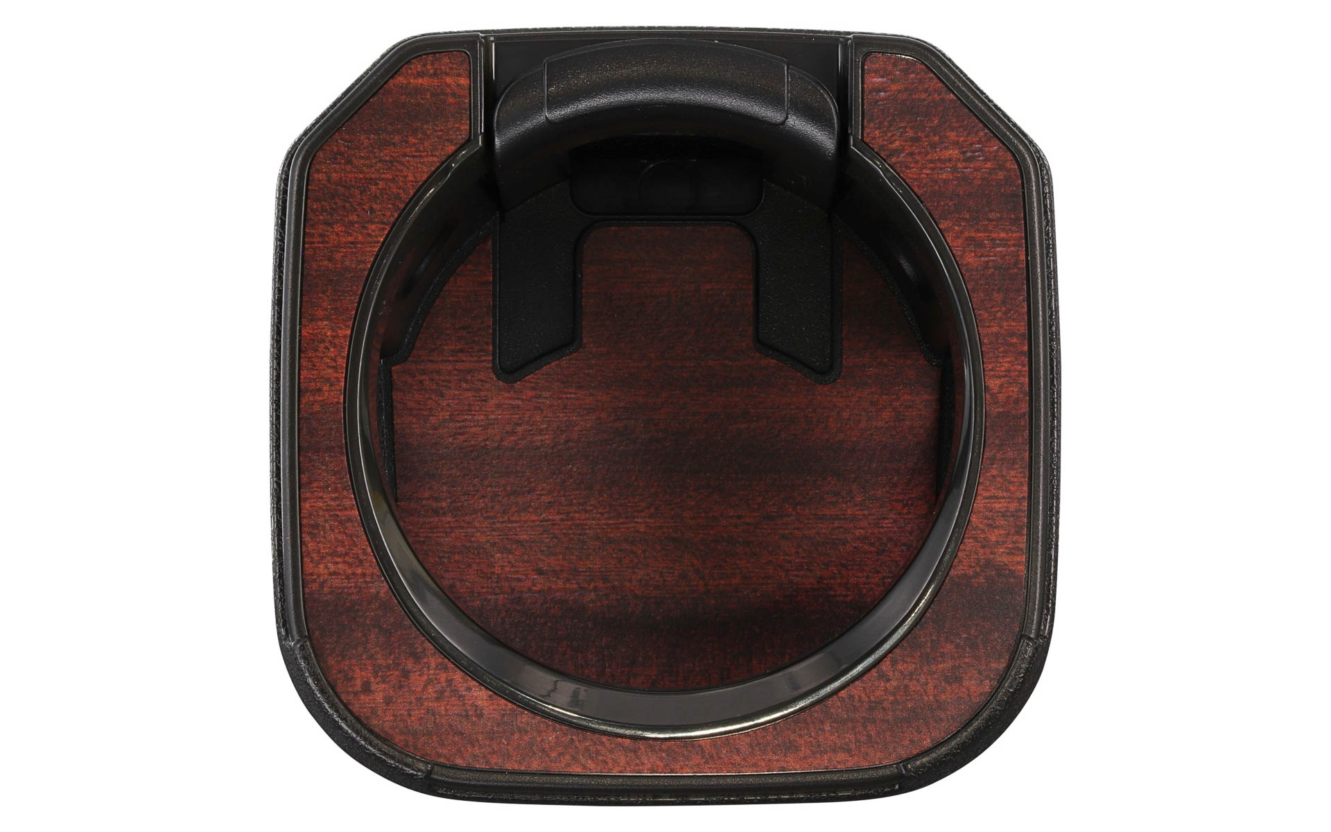 深みのある茶色の色合いで、直線的で滑らかな木目が特徴のマホガニー材をイメージしたウッド調