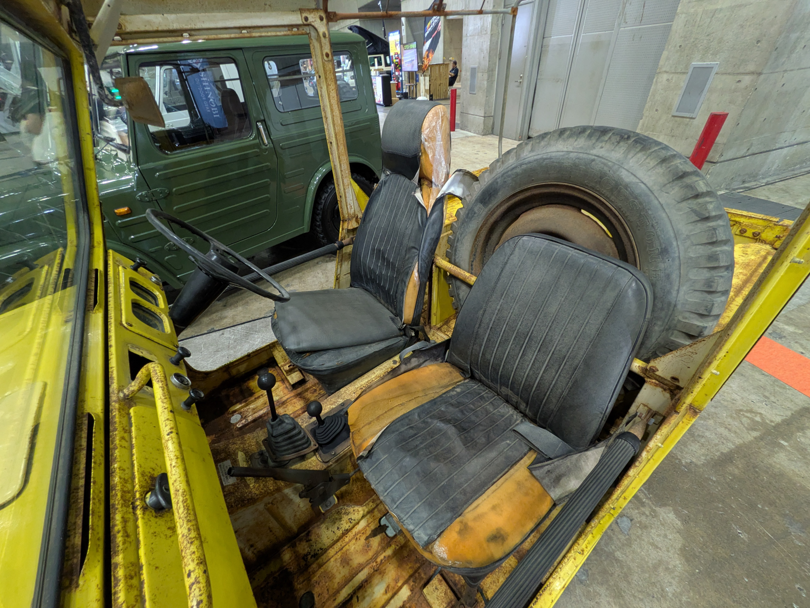 福島県の倉庫で発見したという固体で、現オーナーは「どのようにレストアするか思案中」とのこと