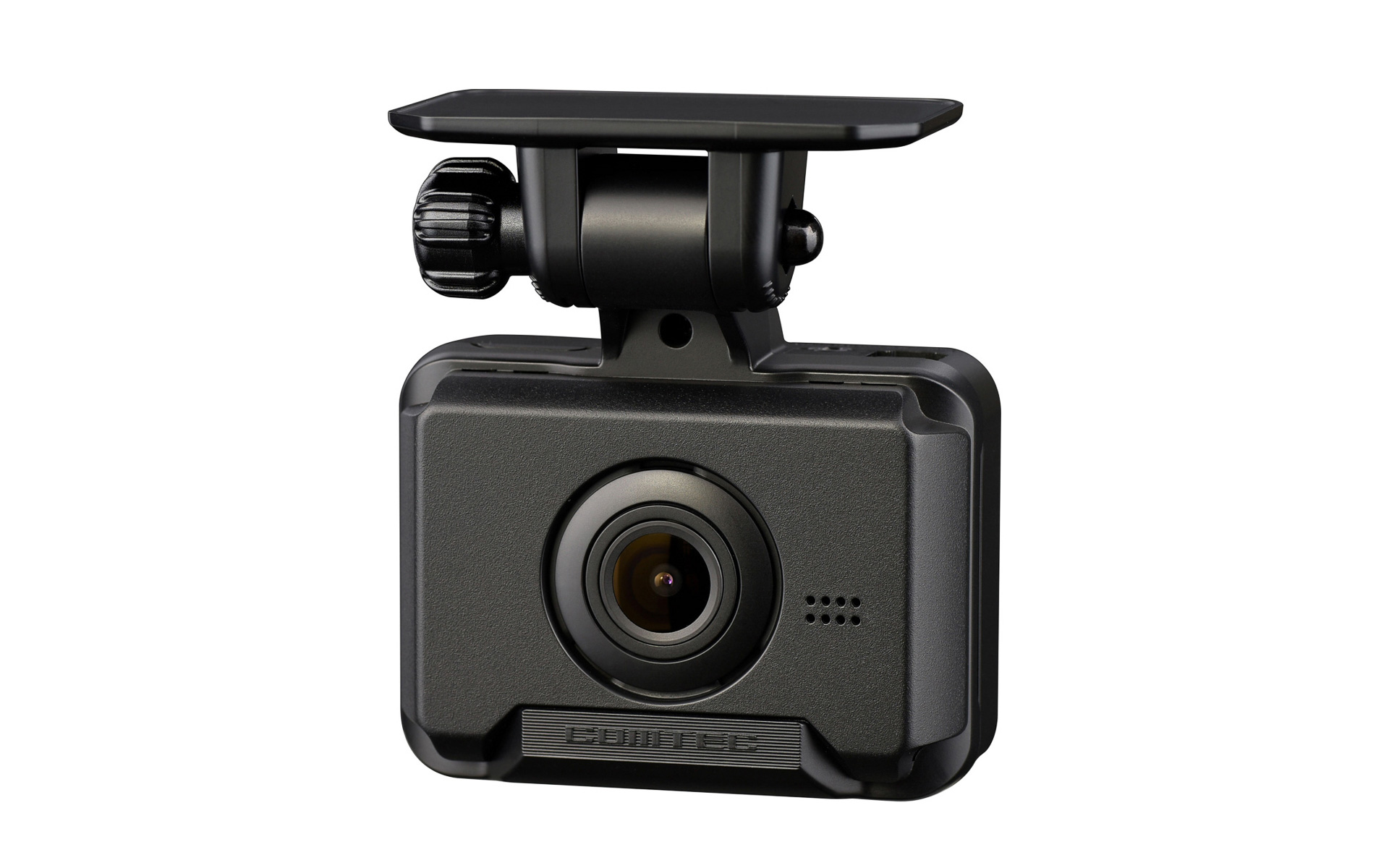 コムテック「ZDR018」のフロントカメラ