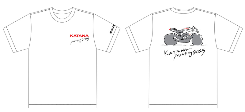 KATANA Meeting 2020〜2023Tシャツ 4枚+関連グッズ 期間限定】スズキ公式『カタナ』グッズの受注販売がスタート