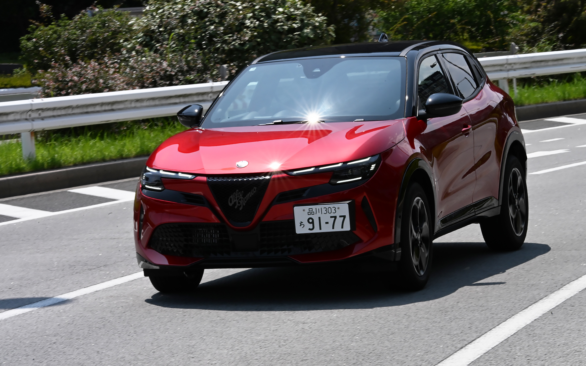 メリハリ感のある走りでアルファ ロメオらしさを感じる