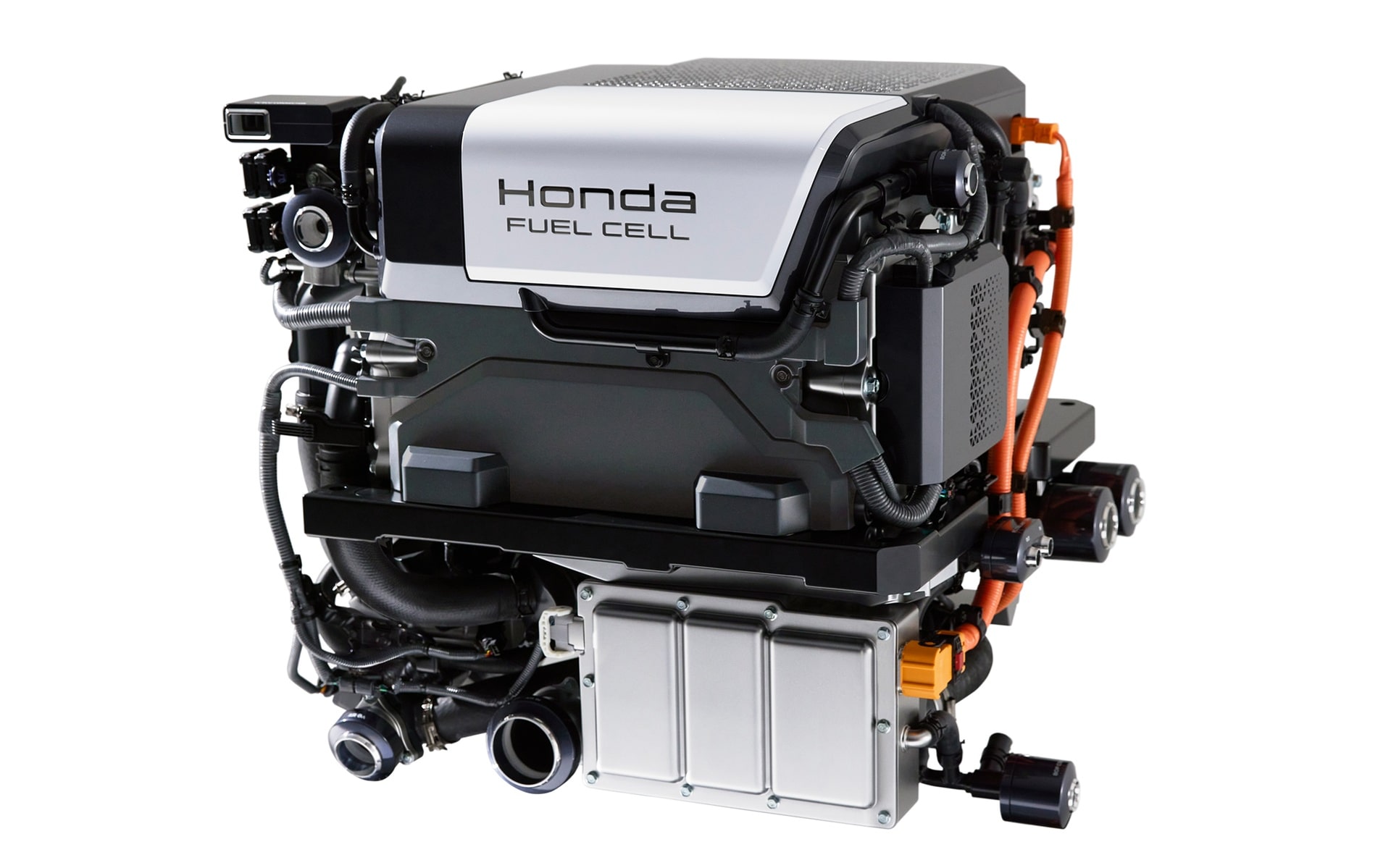 ホンダの次世代燃料電池モジュールのモックアップ