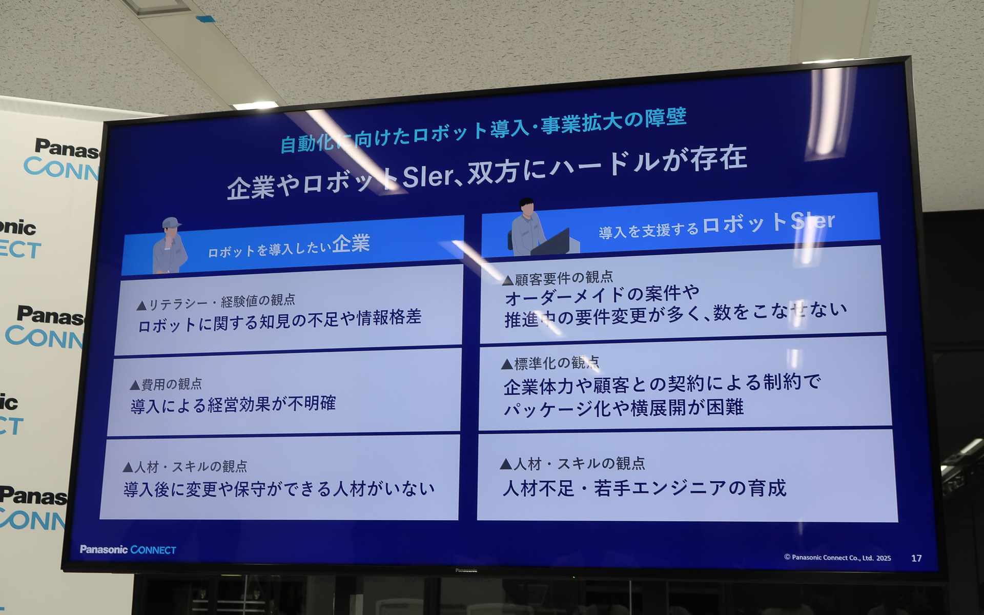 ロボットの導入を検討する企業とロボットSIerに立ちはだかるハードル