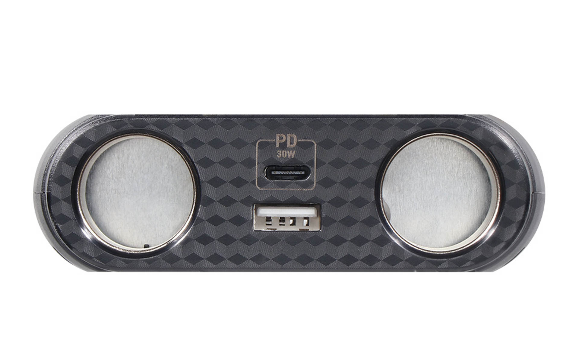 アクセサリーソケットに増設可能な充電器