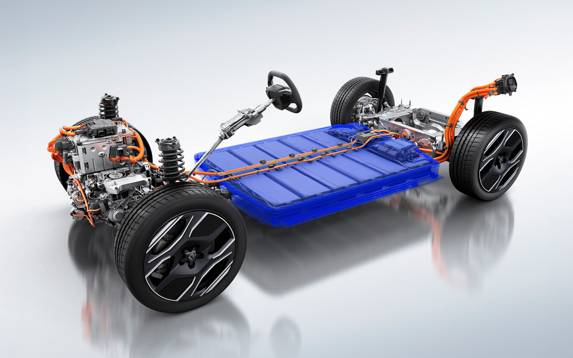 新型3008ではステランティス新開発のプラットフォーム「STLA-Medium（ステラ ミディアム）」を採用。ハイブリッド車の「3008 Hybrid」とBEV（バッテリ電気自動車）の「E-3008」を展開する