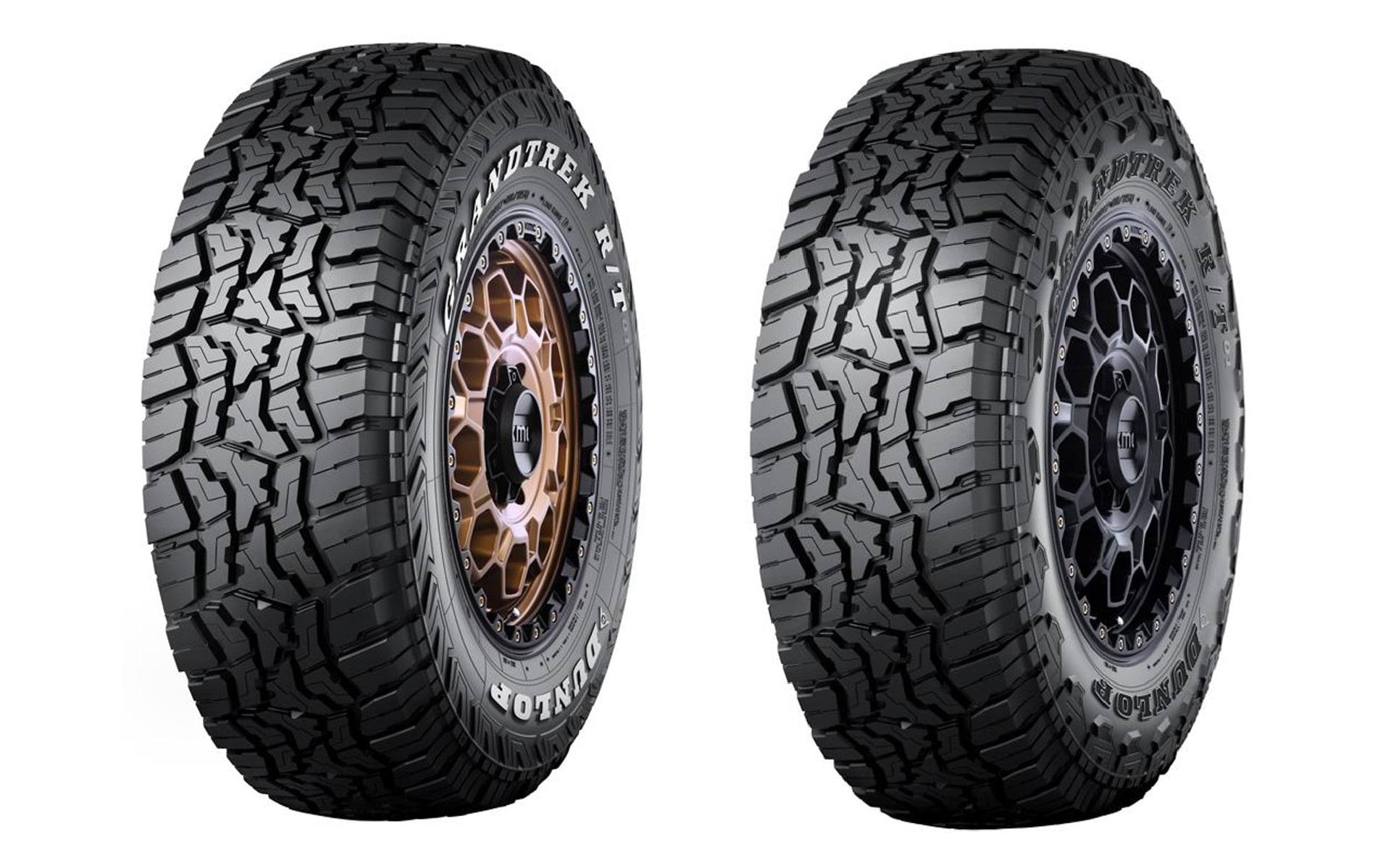 左がホワイトレター面、右がブラックレター面