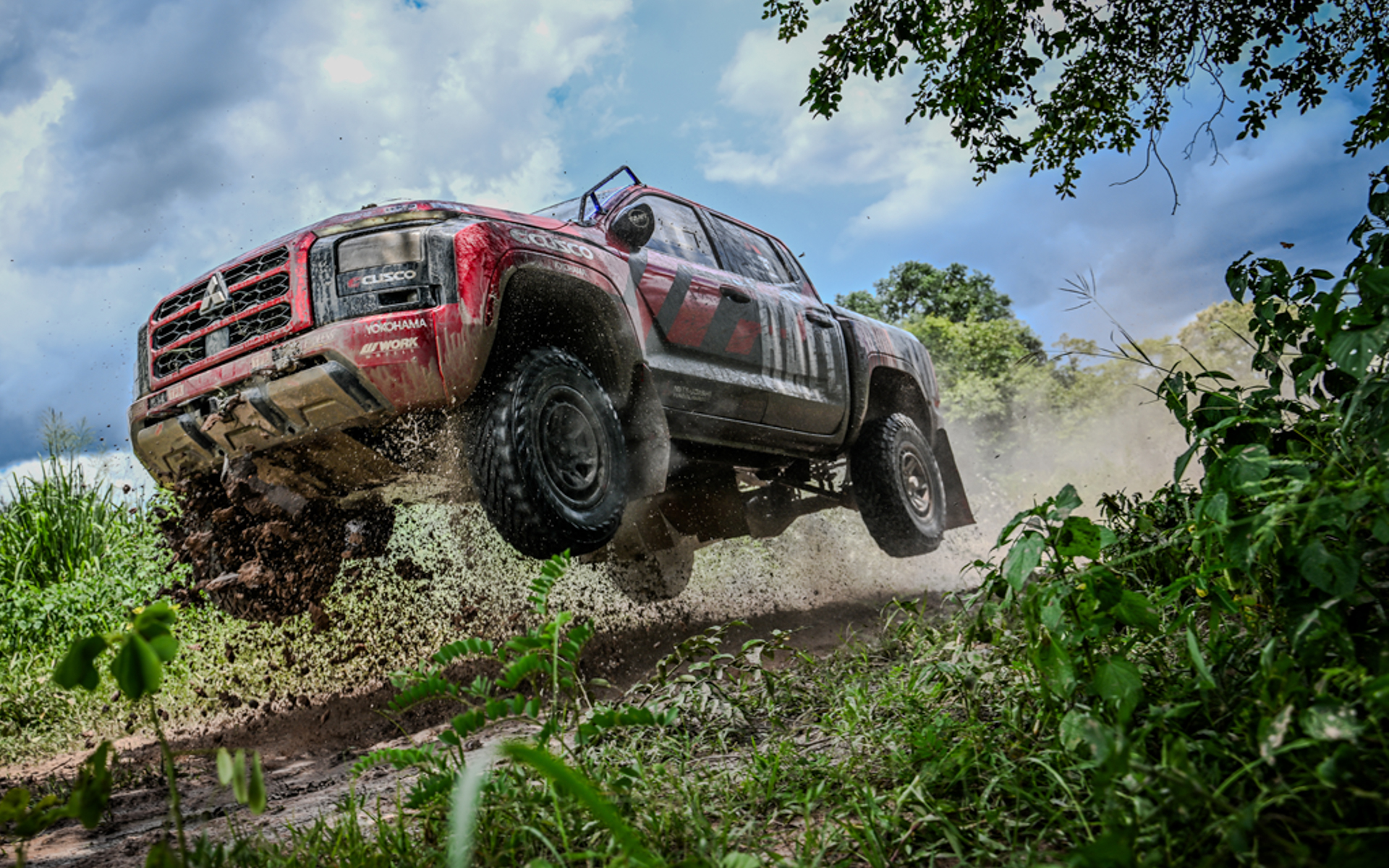 トライトンの走行イメージ