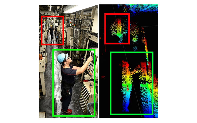 イルミエルが捉えた3D点群データ