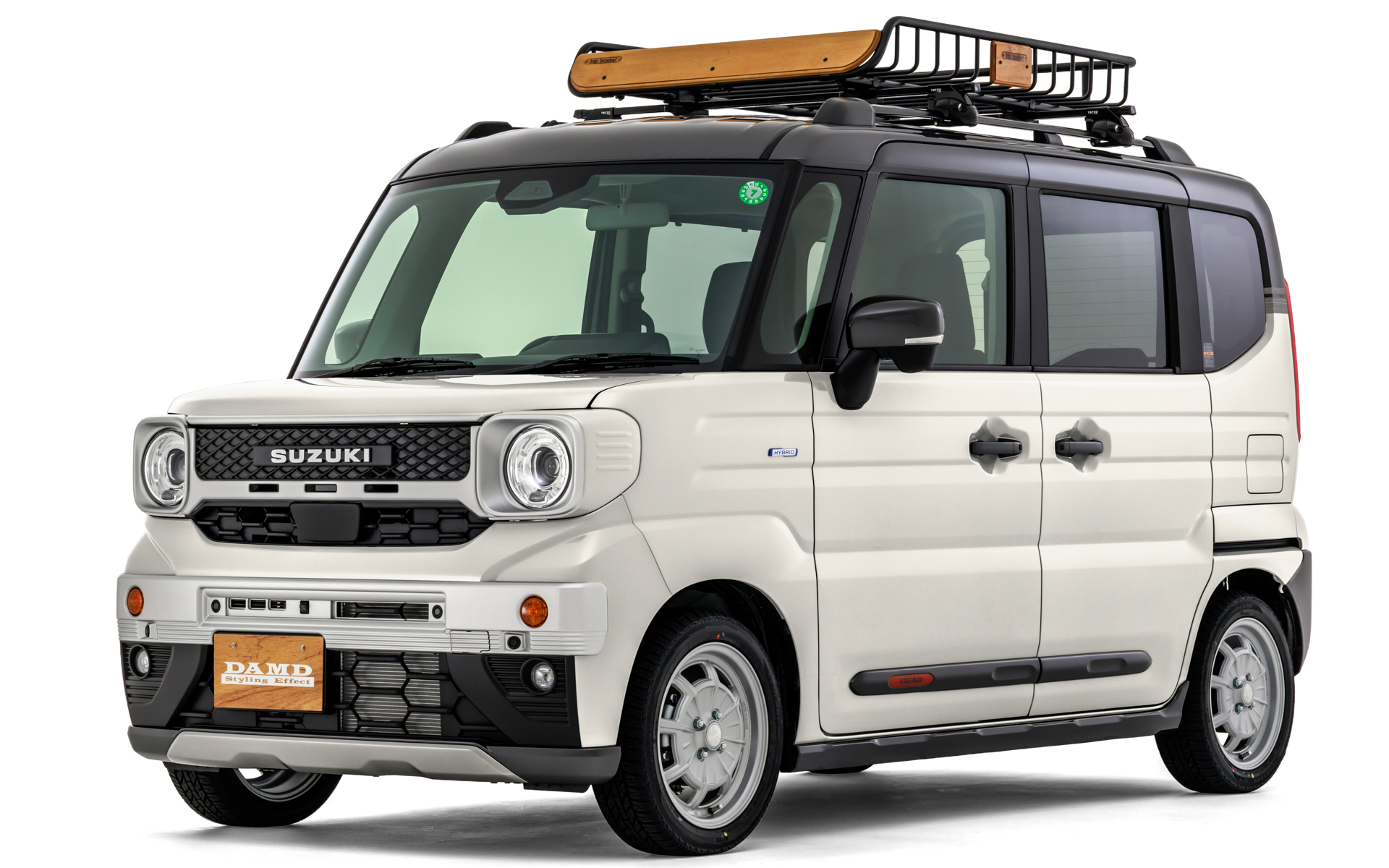 ソフトベージュメタリック ガンメタリック 2トーンルーフ