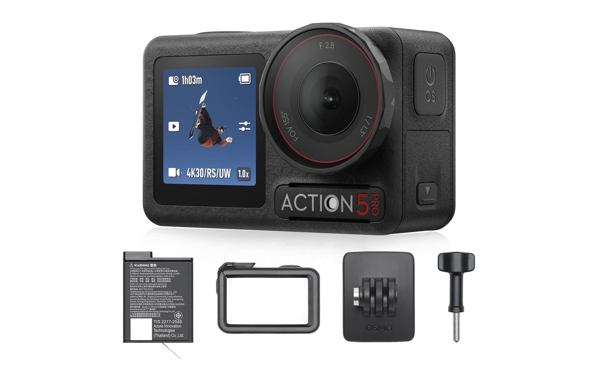 アクションカメラの最新機種がAmazonでセール中だ