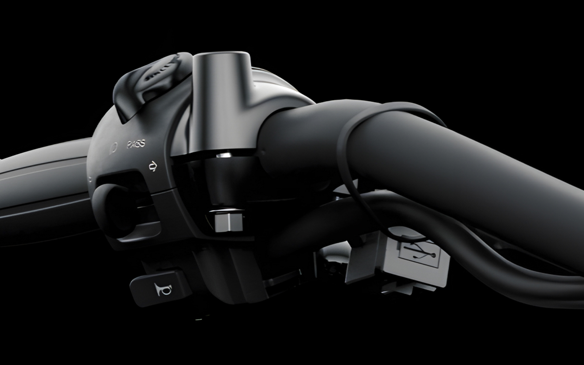 USBタイプCポートを標準装備