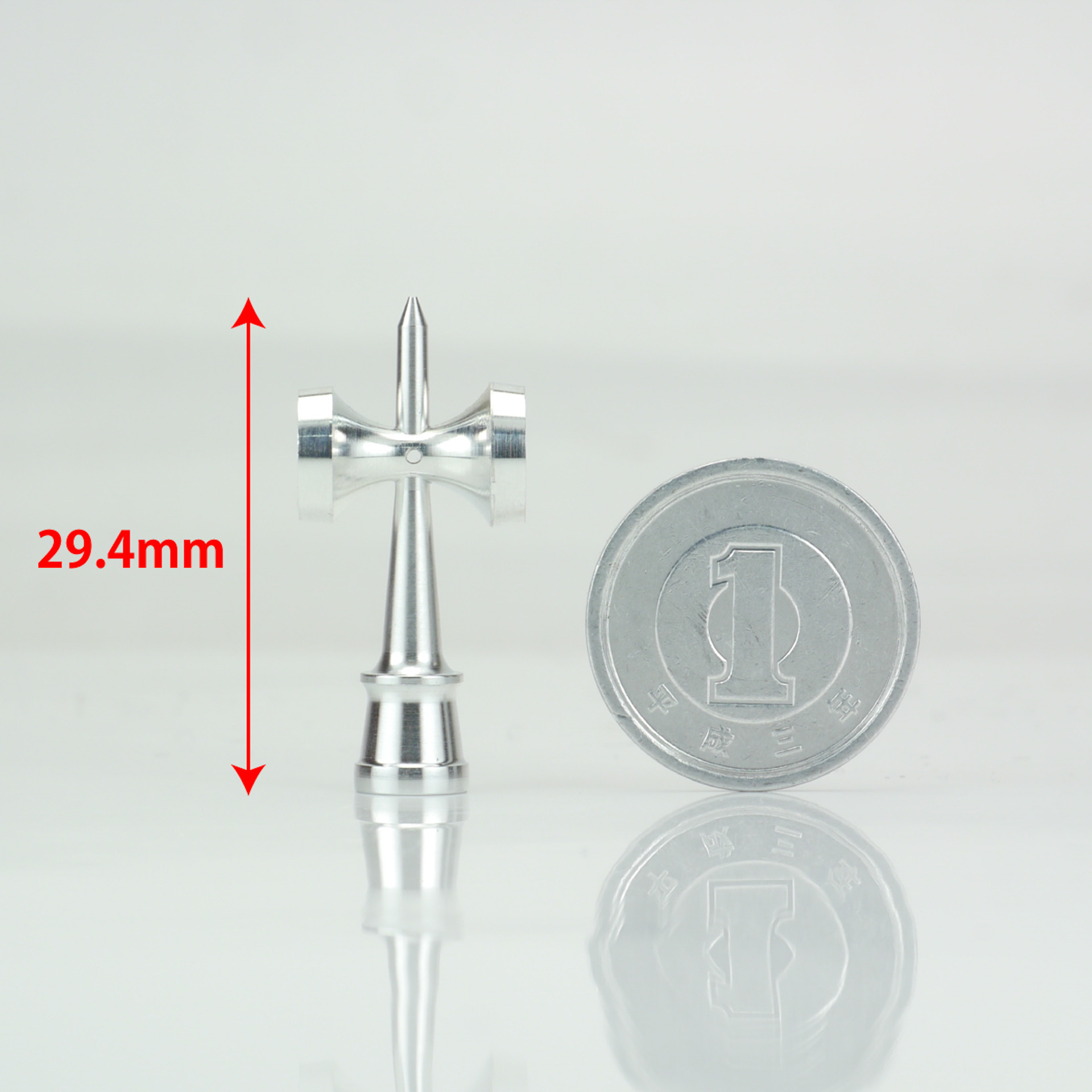 1円玉とSG Kendama picoの比較