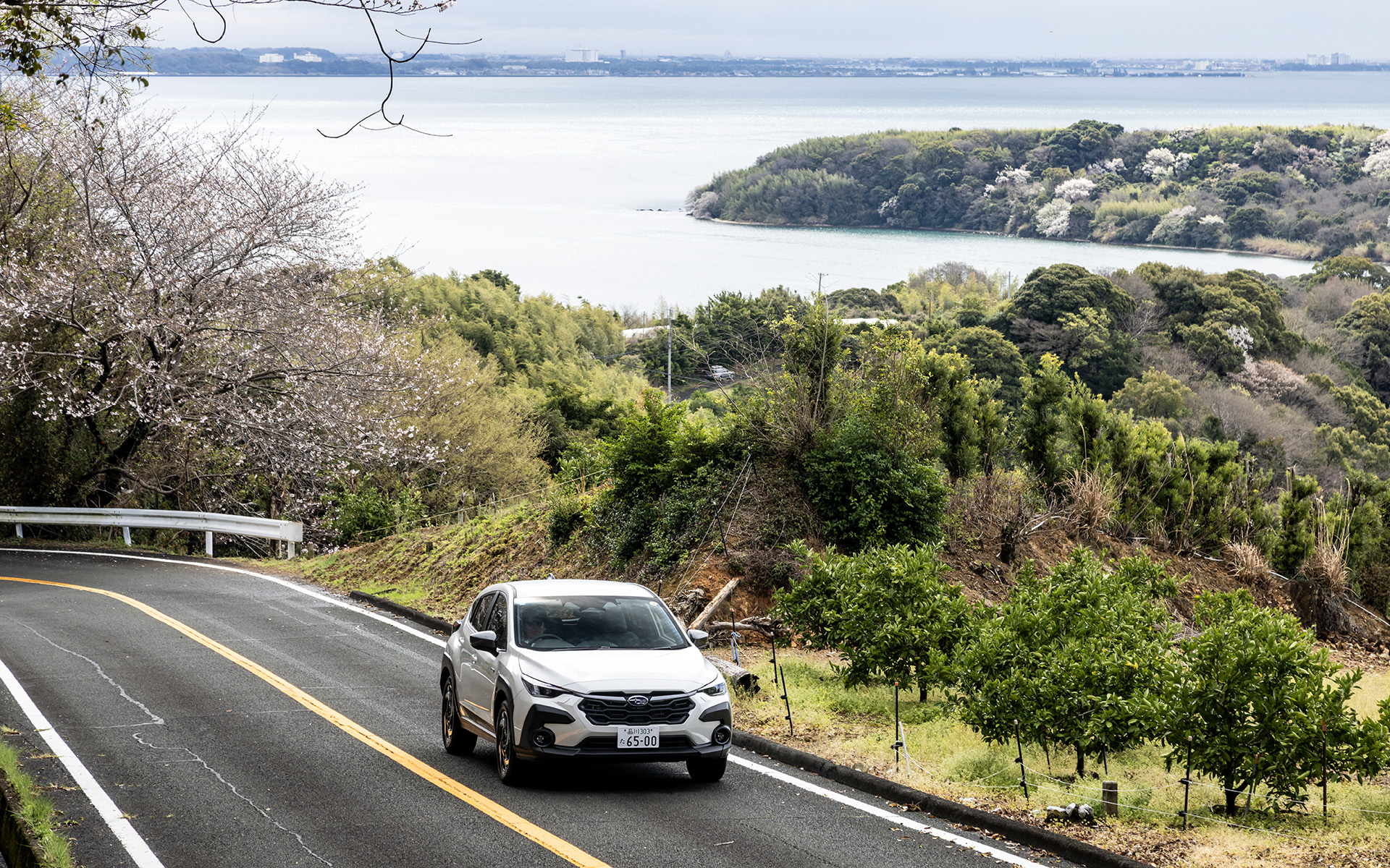 ワインディングを気持ちよく走ると、目的地まではあっという間