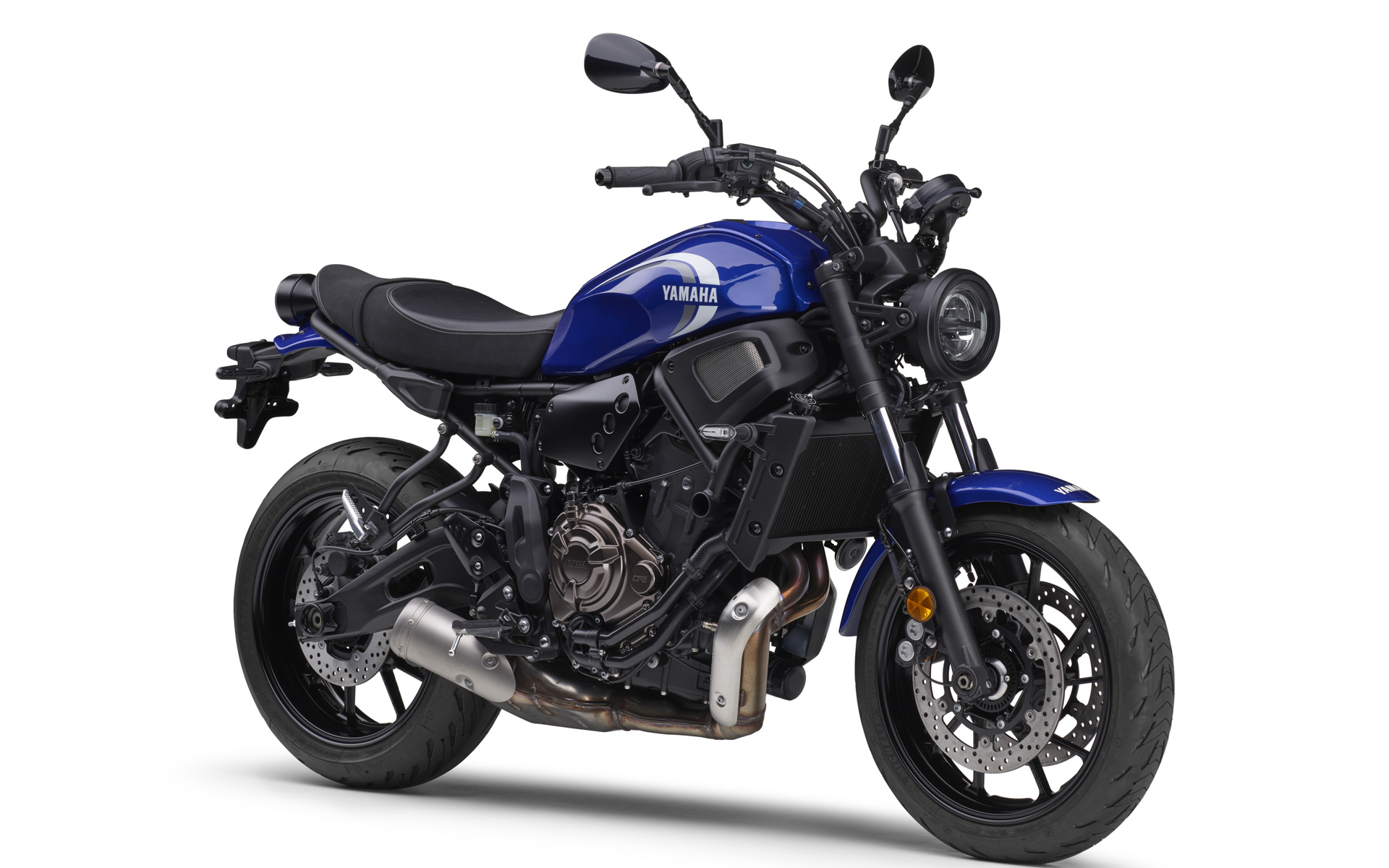 「XSR700 ABS」に新色のブルー「ディープパープリッシュブルーメタリックC」