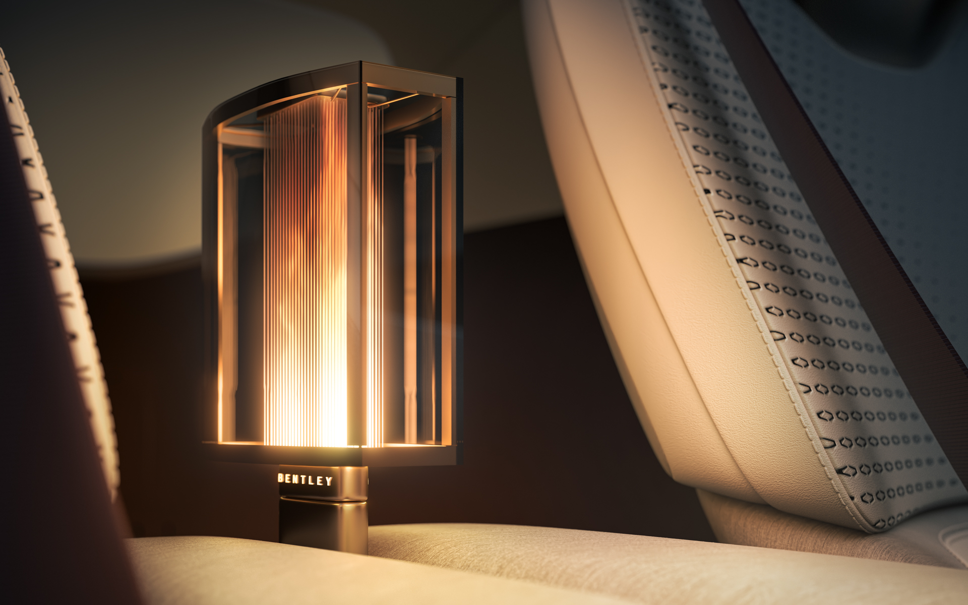 ランタンのように灯してくれる照明も完備