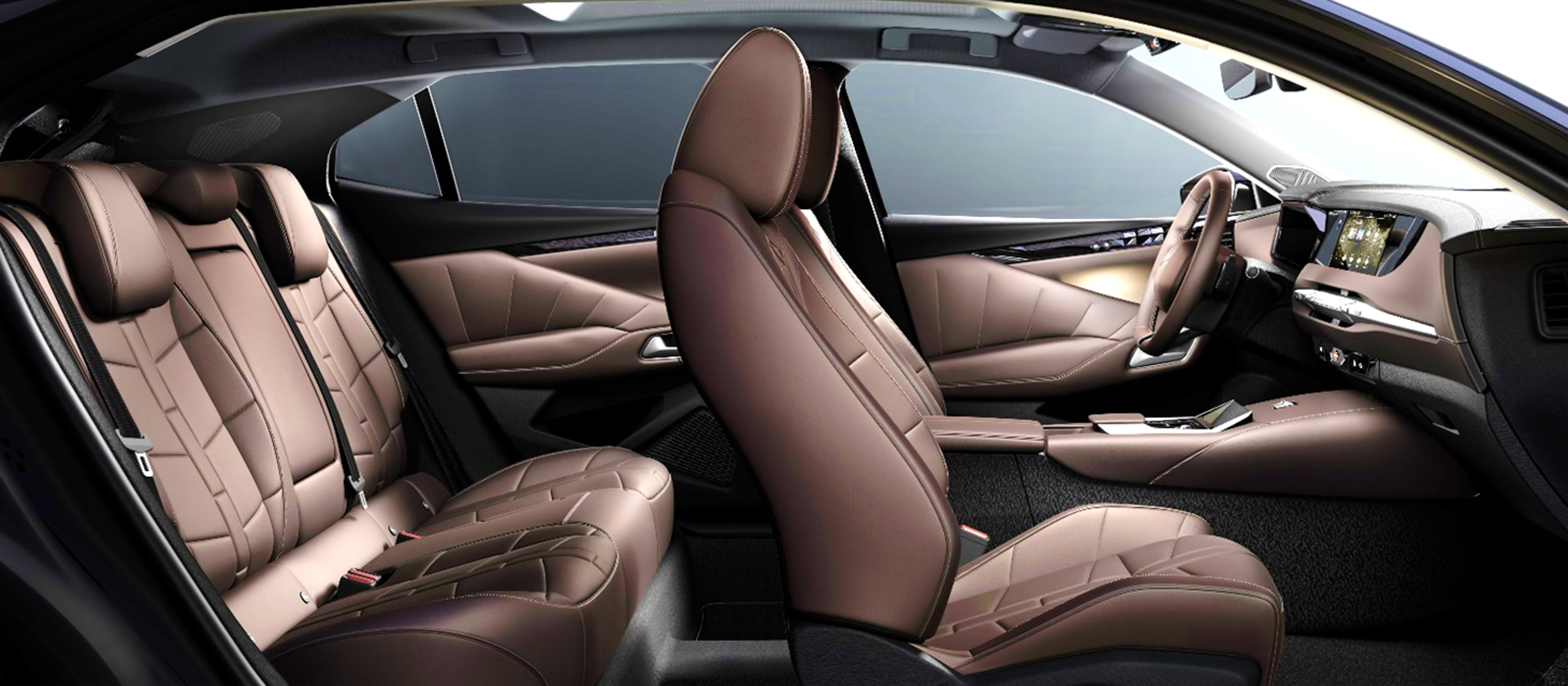 最高級クリオロブラウンナッパレザーを贅沢に使用したDS 4のインテリア