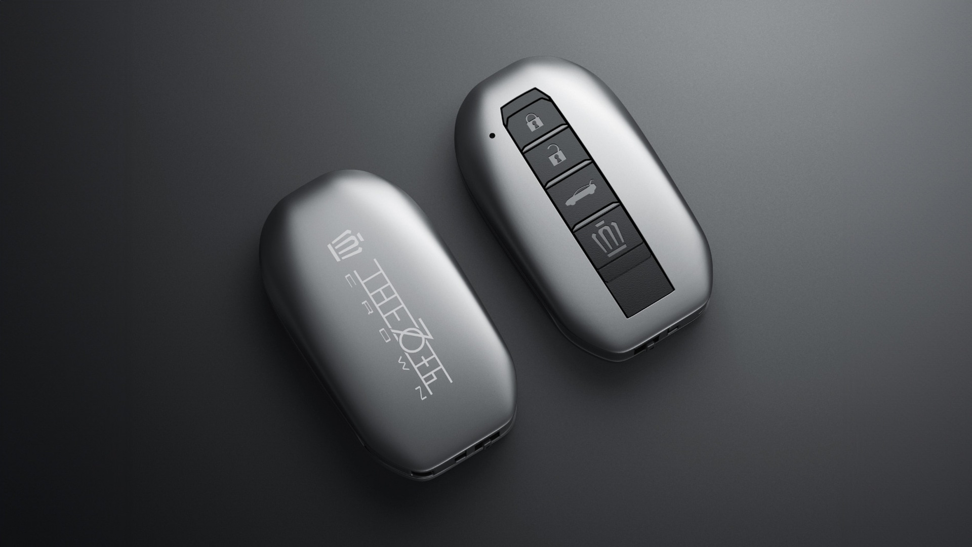 クラウン専用キー（2個／THE 70thロゴ入り）