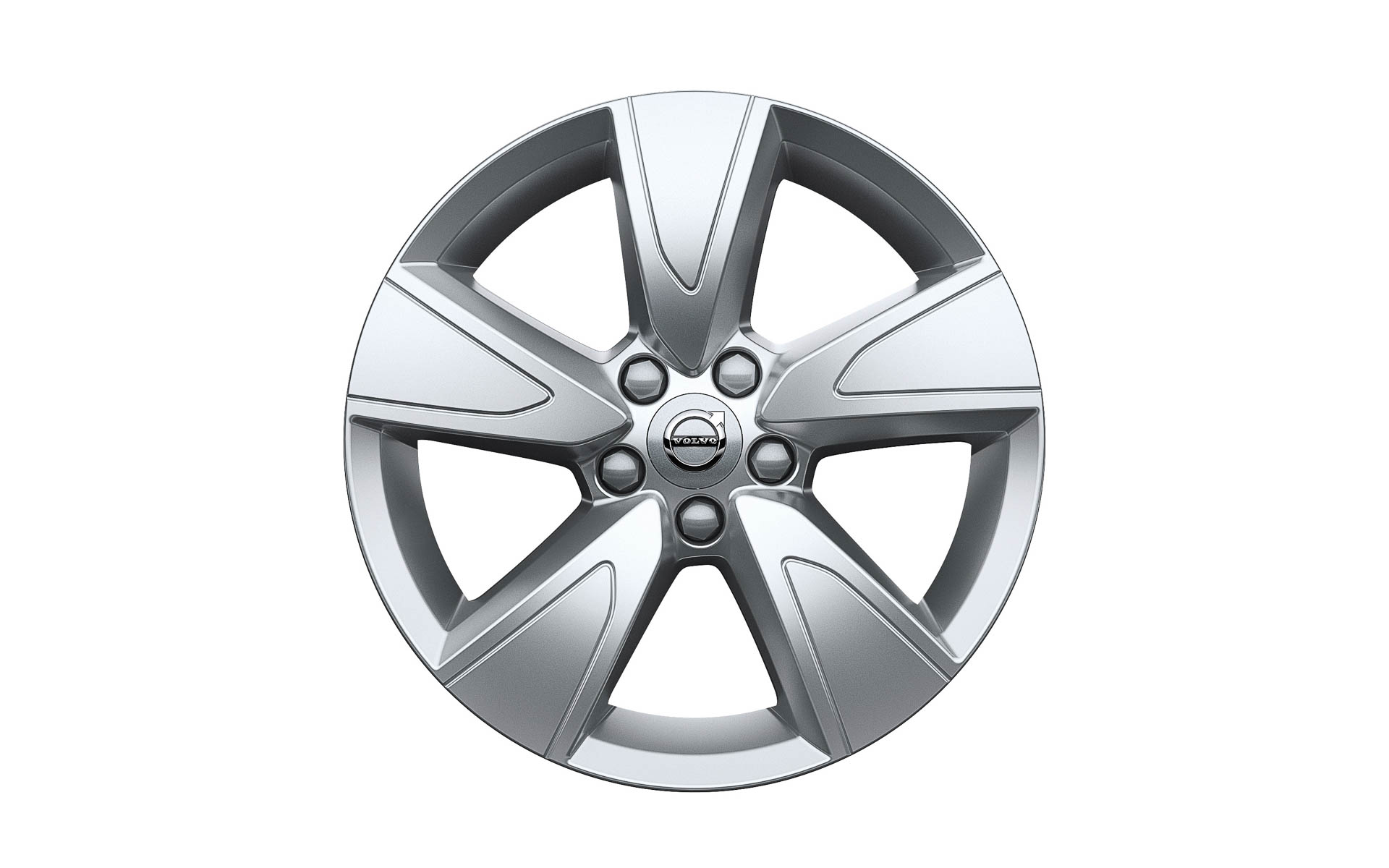 17インチ5スポークアルミホイール（シルバー）