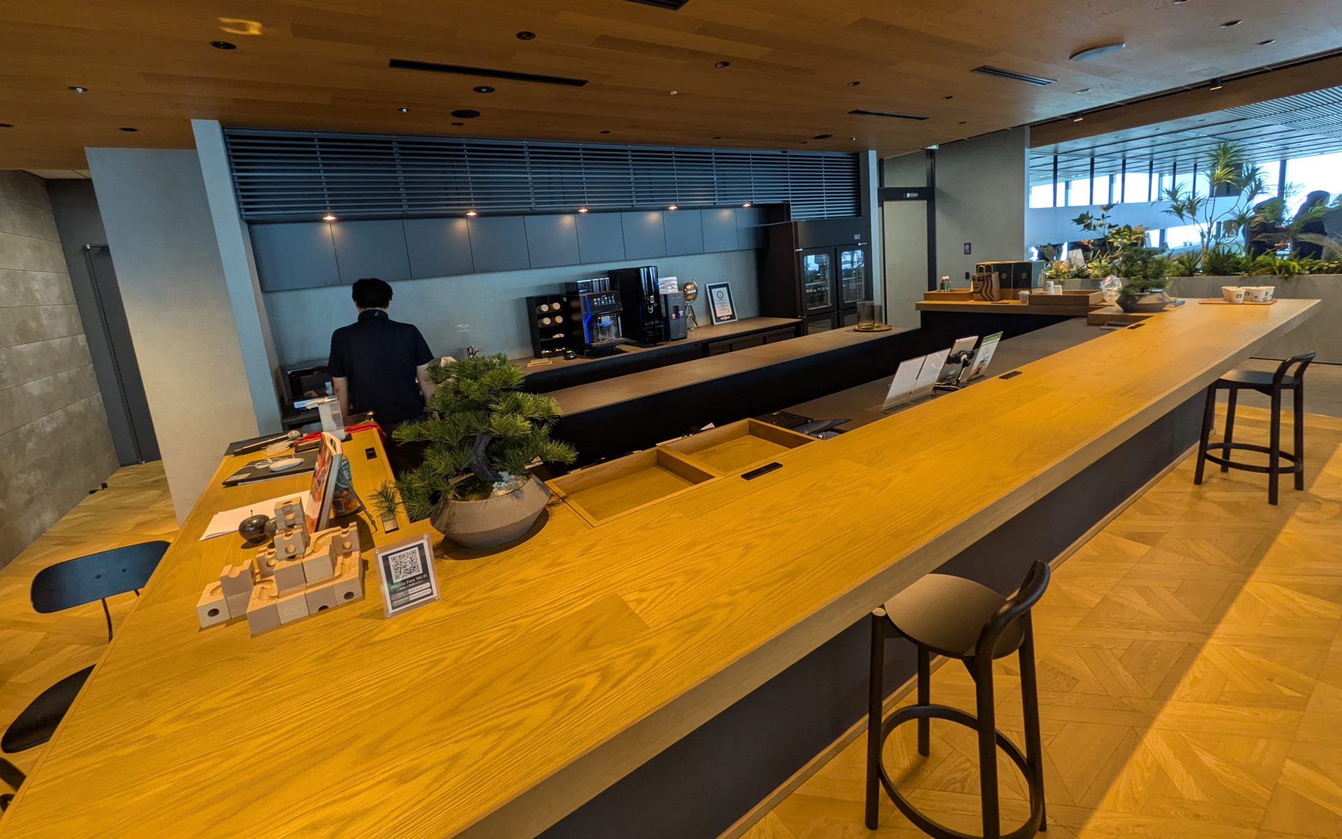 共用エリアにあるカフェ