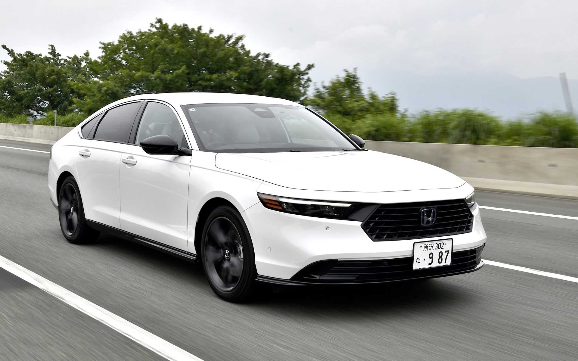 新たに追加されたアコードの「e:HEV Honda SENSING 360＋」に乗る機会を得た