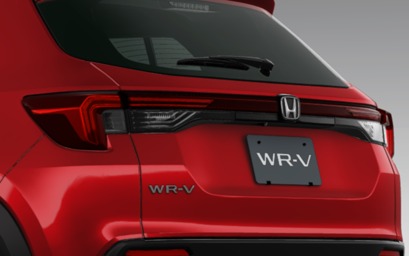 ノーマル状態のテールランプまわり