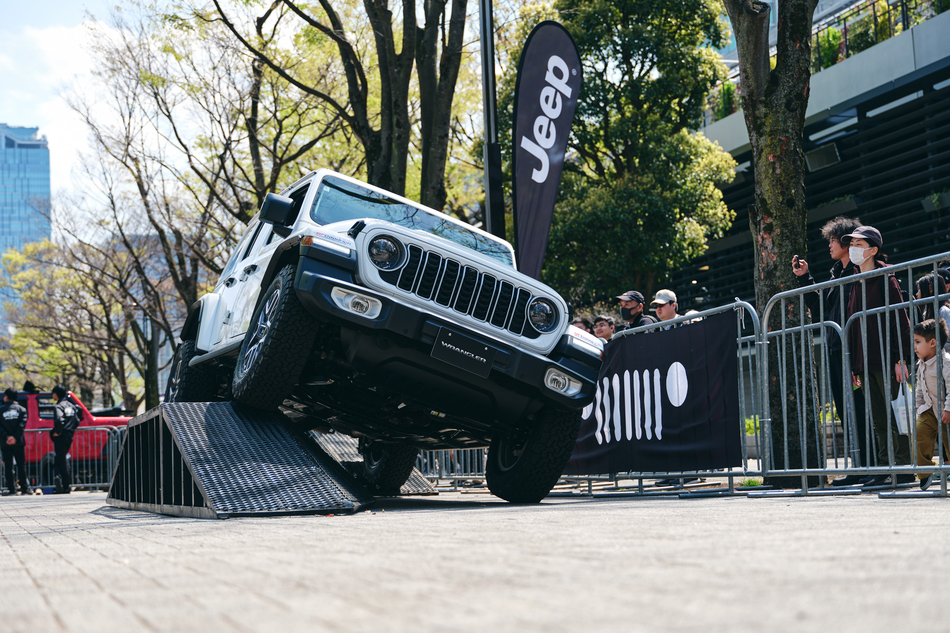 過去実施のオフロード体験会の様子