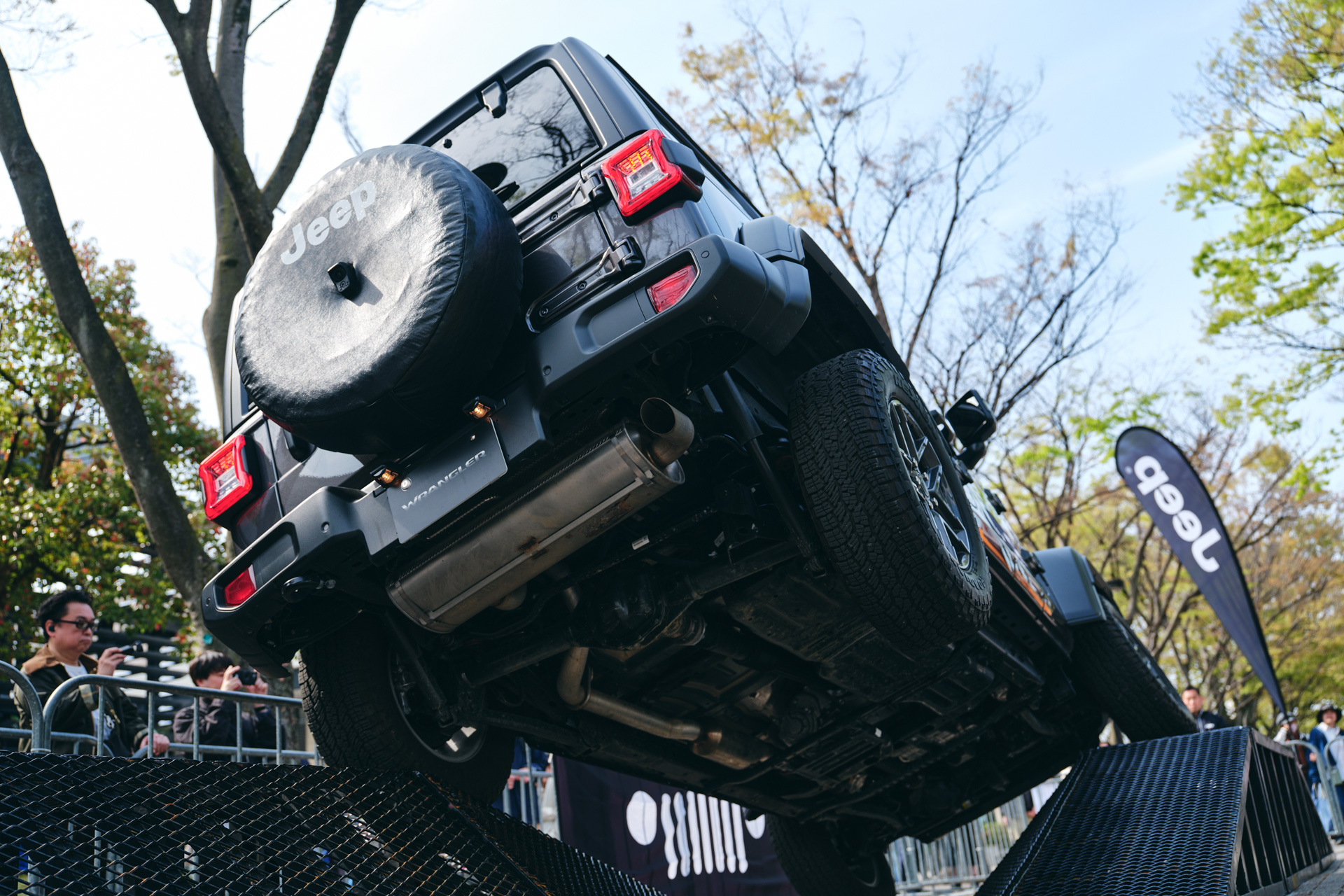 過去実施のオフロード体験会の様子