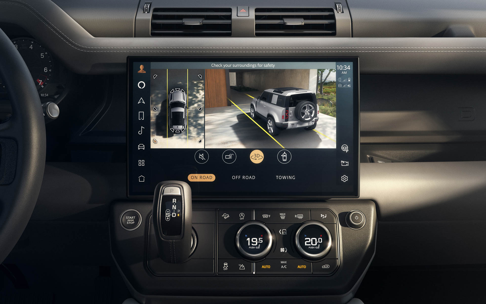 ディフェンダーのインテリアイメージ