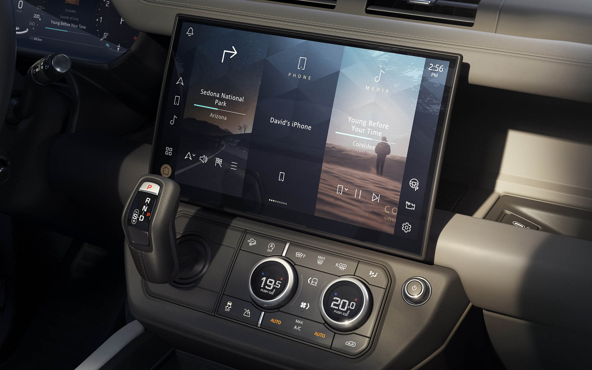 ディフェンダーのインテリアイメージ