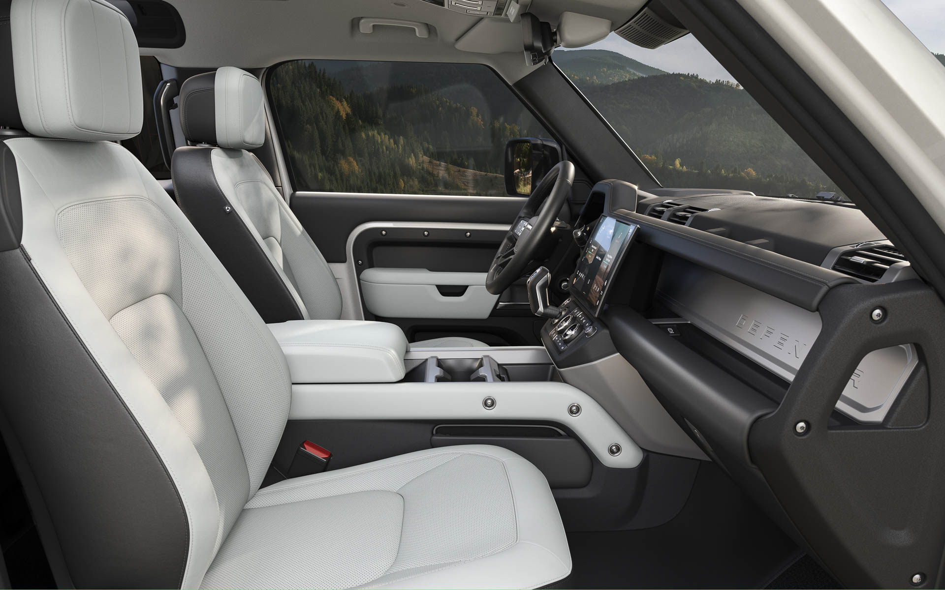 ディフェンダーのインテリアイメージ