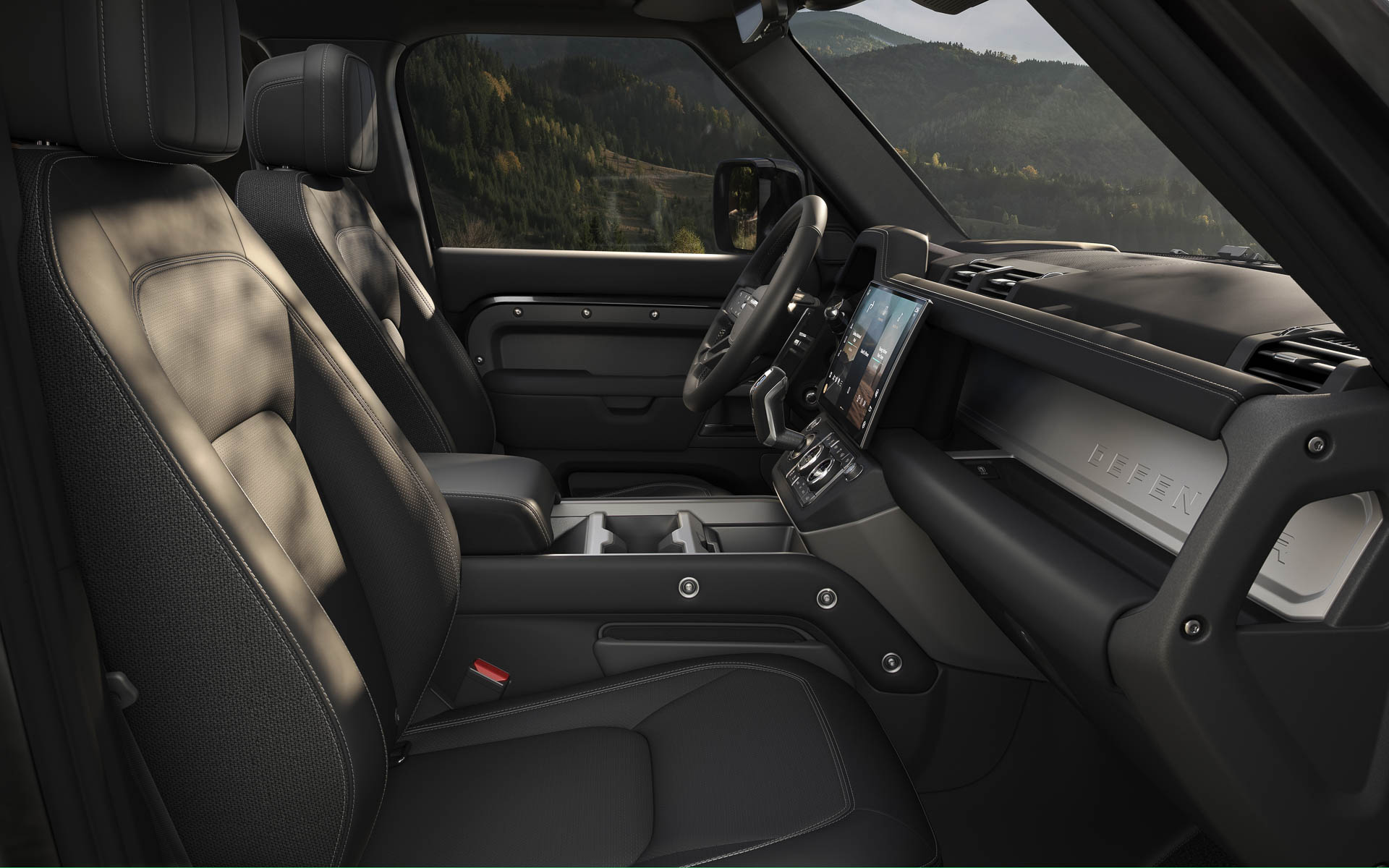 ディフェンダーのインテリアイメージ