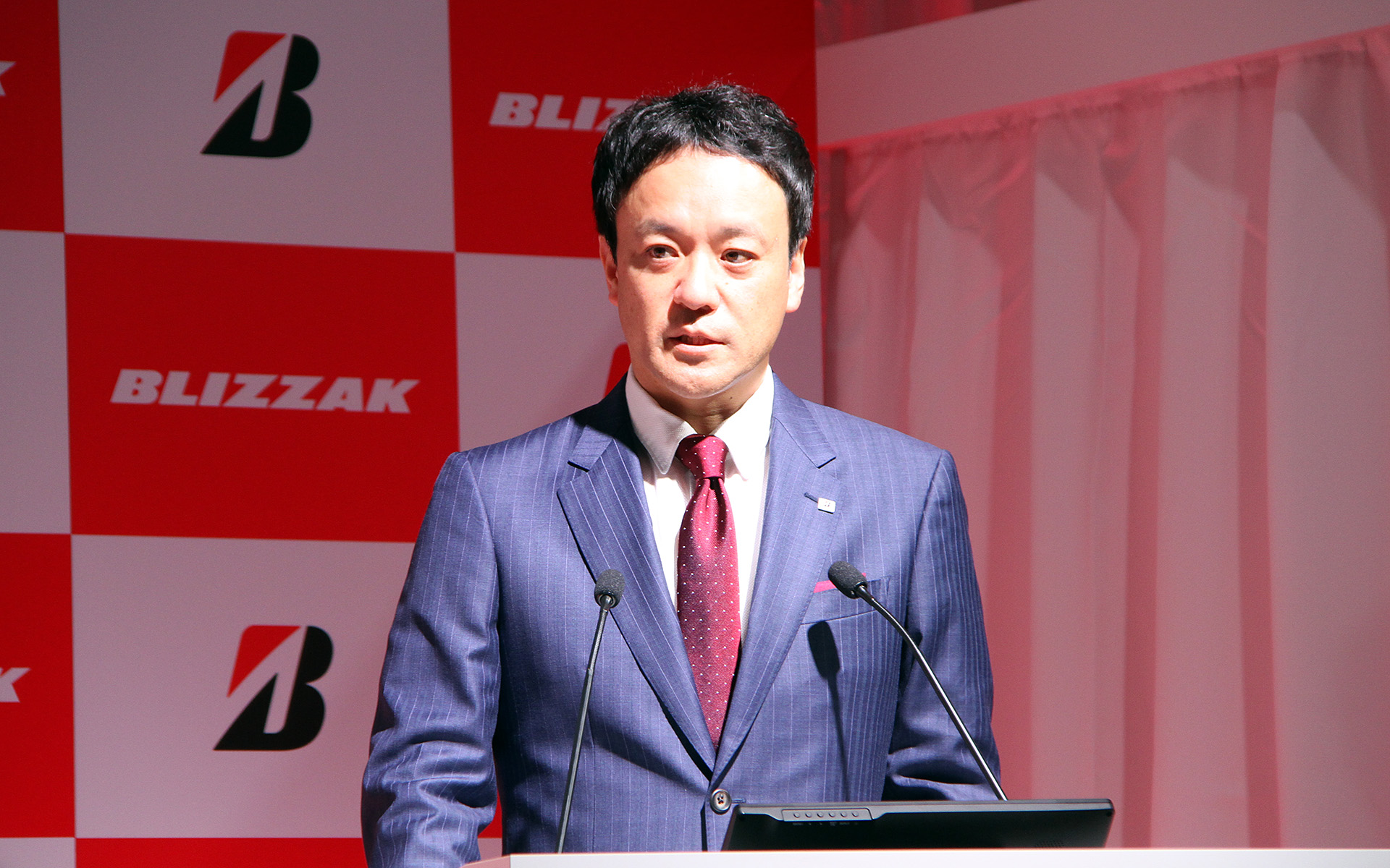 ブリヂストンタイヤソリューションジャパン株式会社 商品企画本部長の徳屋光伸氏