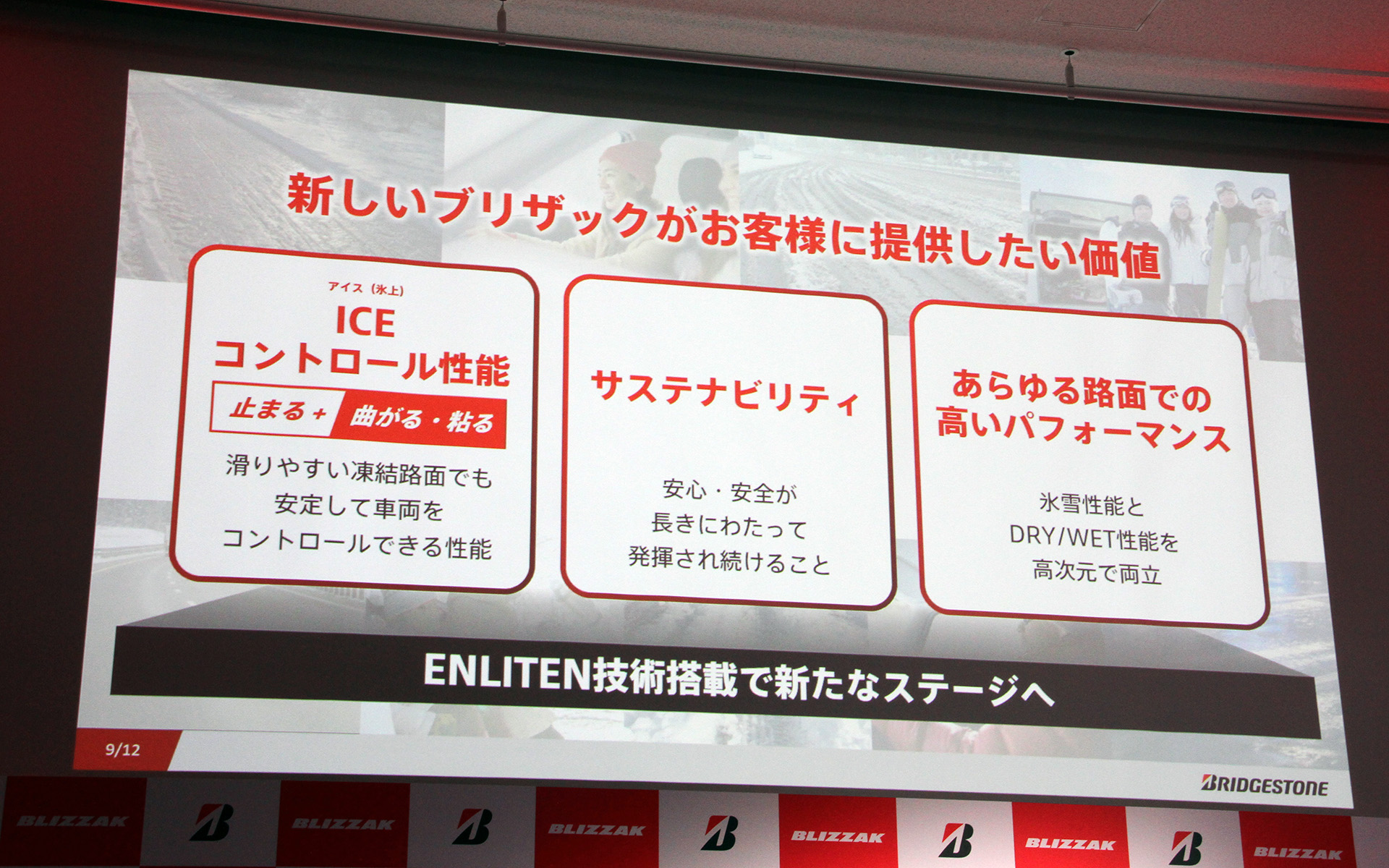 新しいブリザックの提供価値