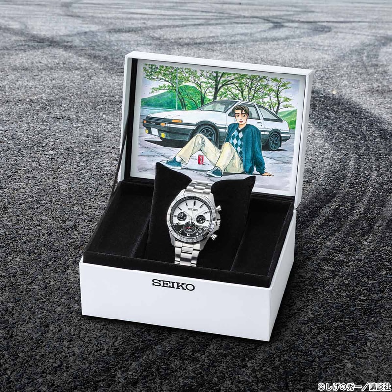 限定1995個の「頭文字D×セイコーコラボウオッチ」登場 拓海の