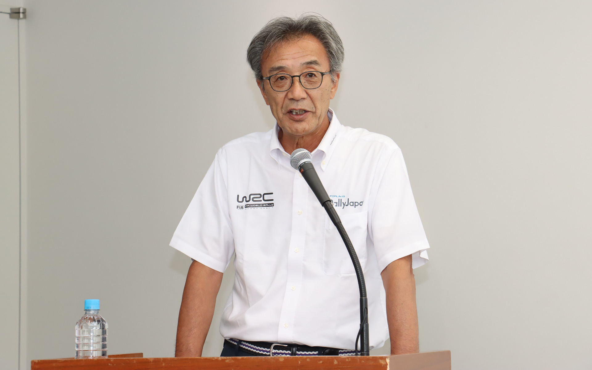 ラリージャパン2025 競技長の高桑春雄氏