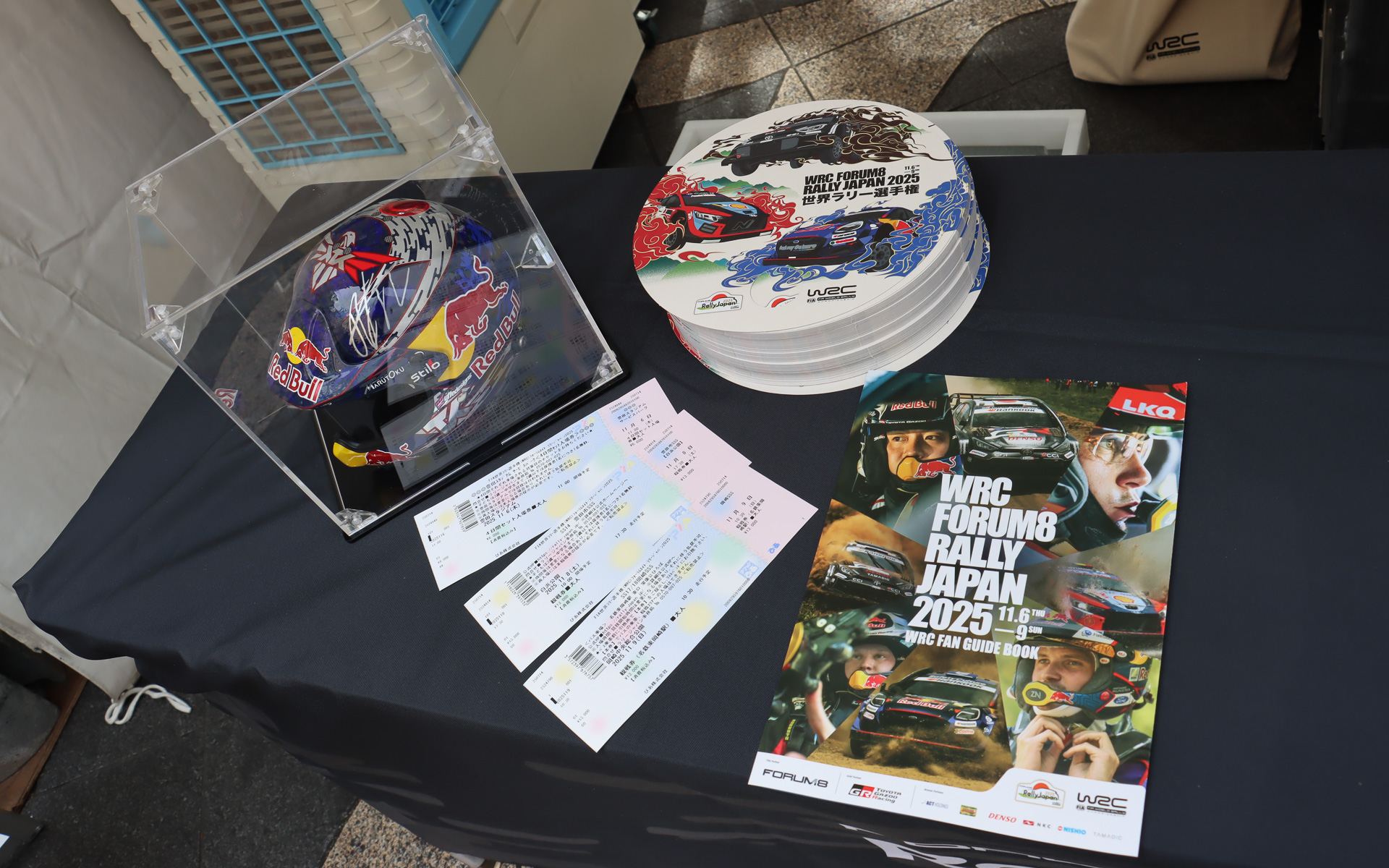 会場限定でラリージャパンの観戦チケットを販売（一部券種・数量限定）