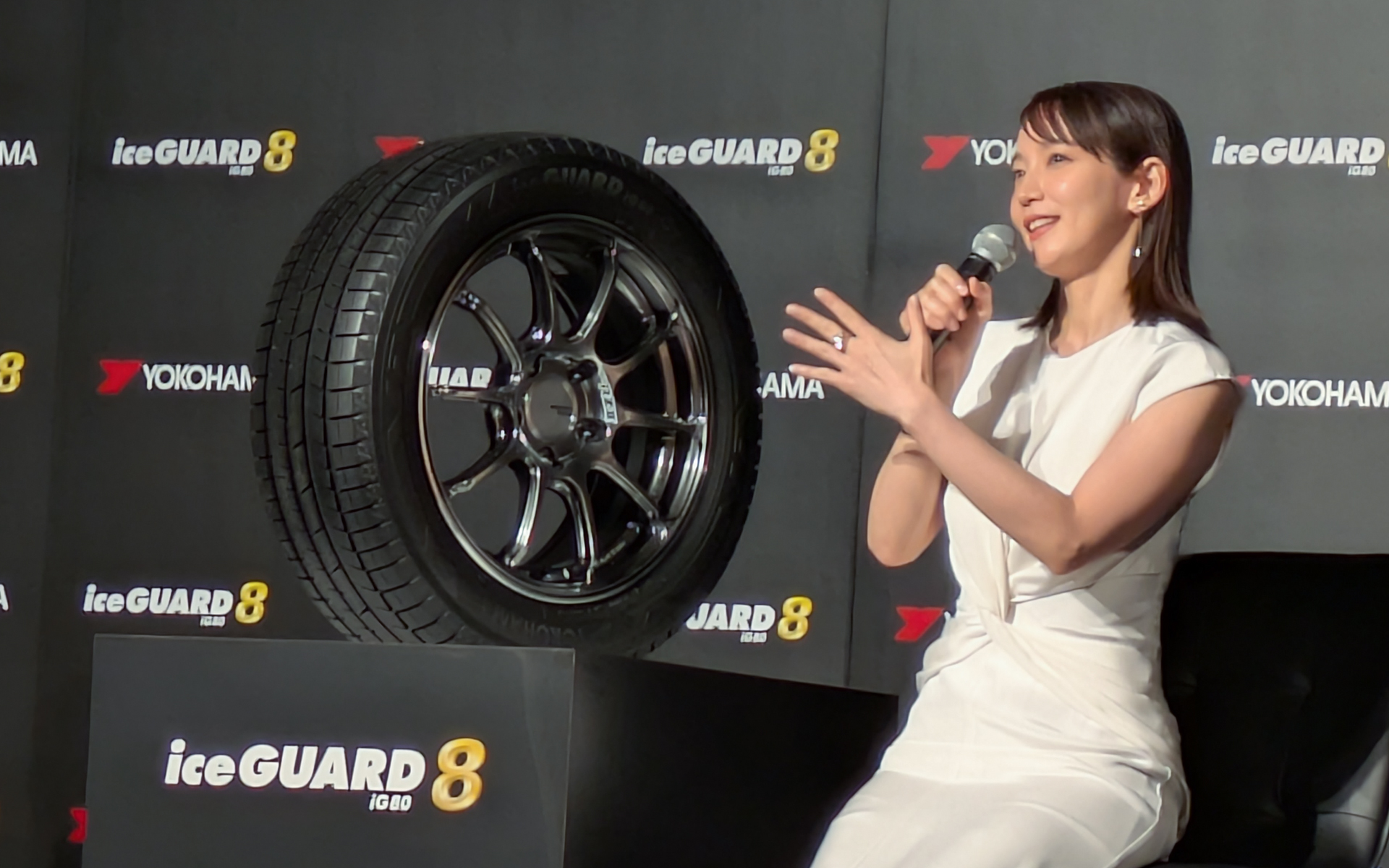 ちゃんと止まれる長靴を購入したいと吉岡さん