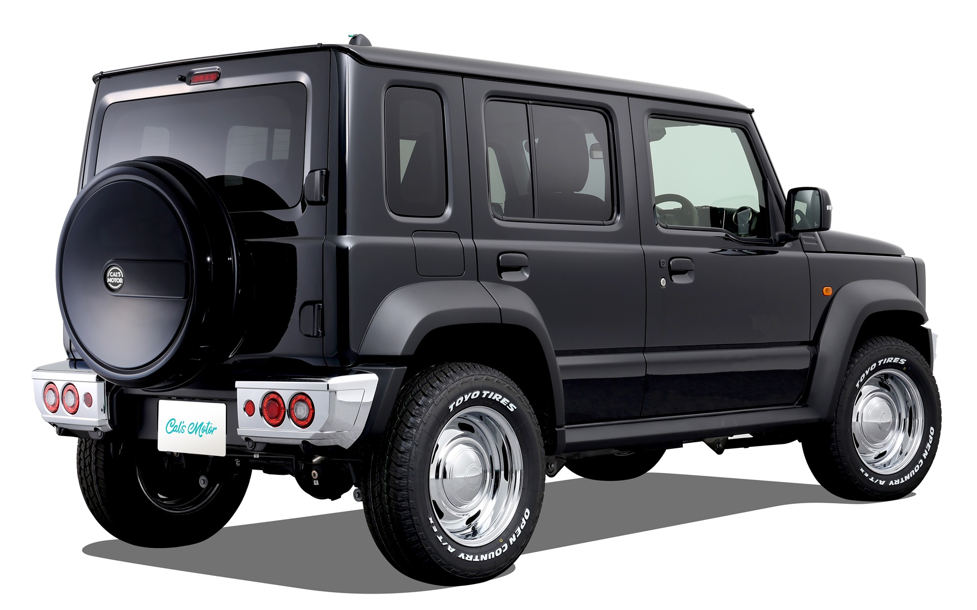 ボディキット「Beas＋L」装着イメージ。スペアタイヤカバーは別売で価格は3万1900円