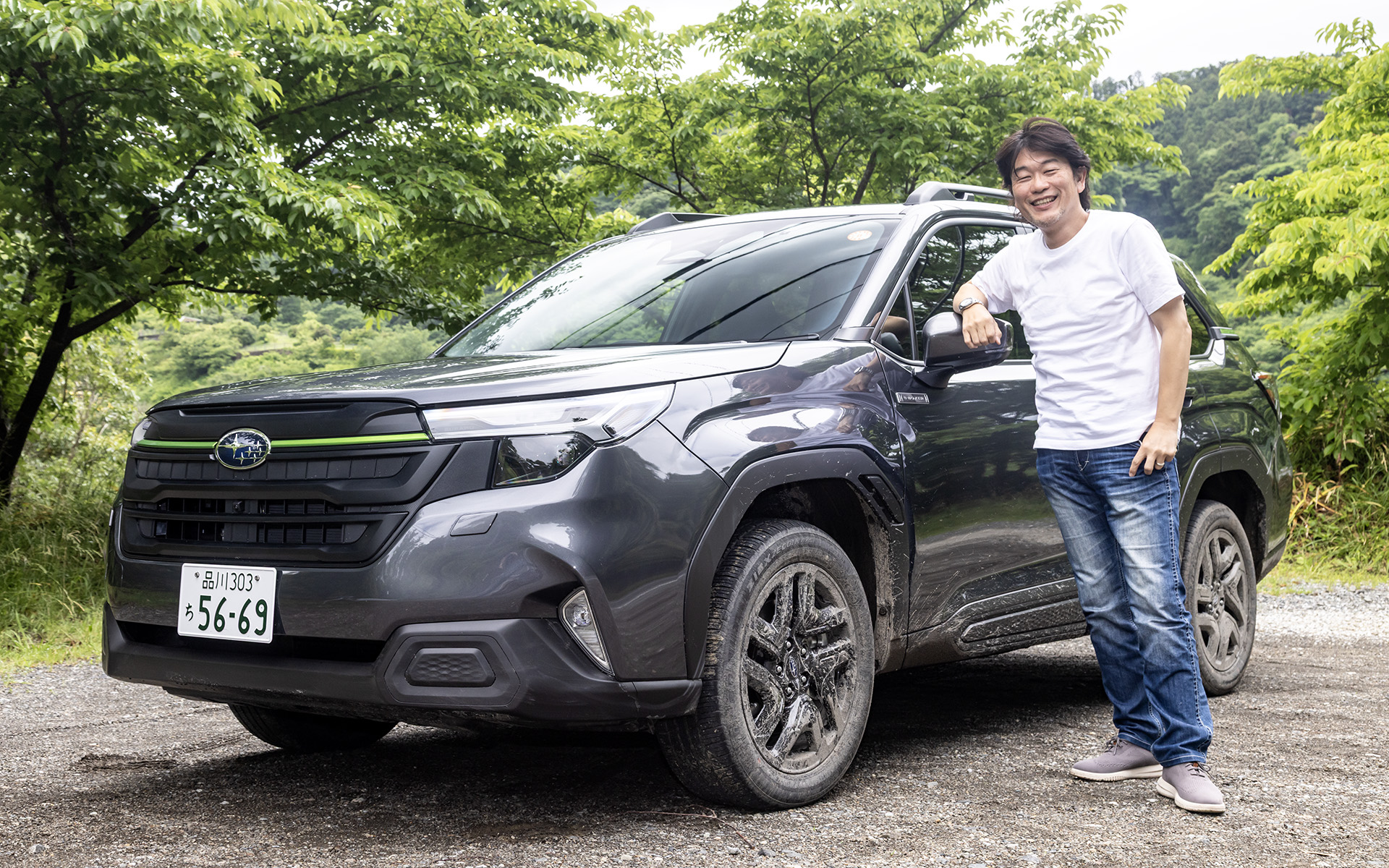 サーキットでプロトタイプに試乗した新型フォレスターを、ようやく一般道で試乗できる日が来た