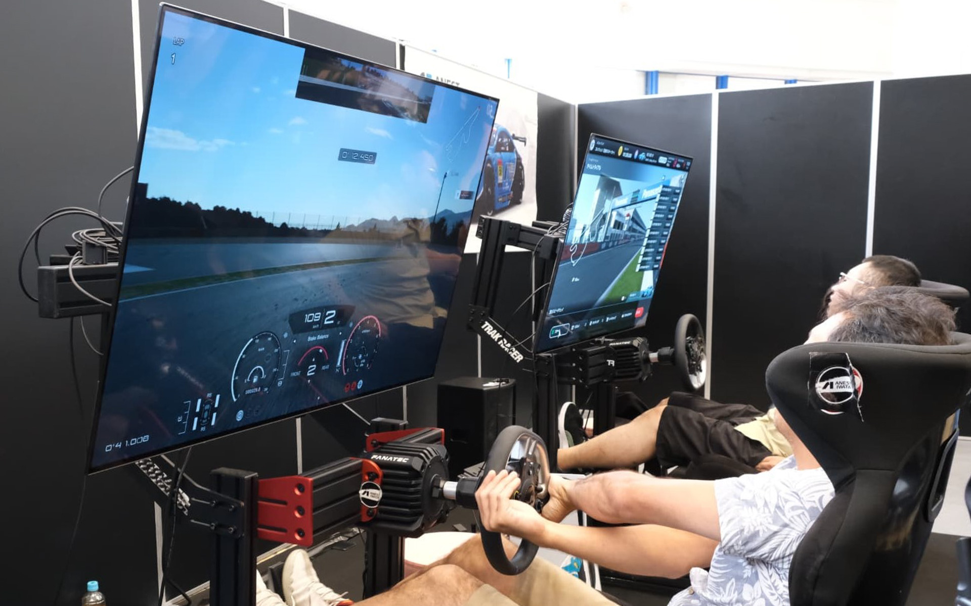 グランツーリスモタイムアタックブース（イメージ）