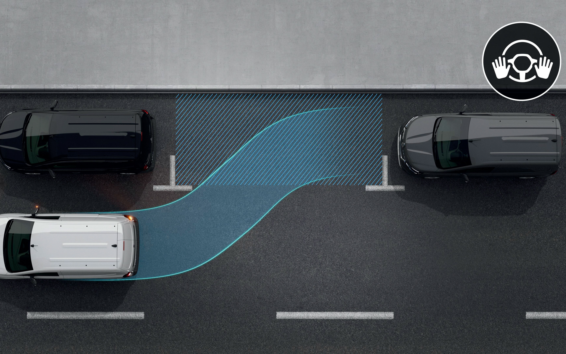 イージーパーキングアシストも搭載された