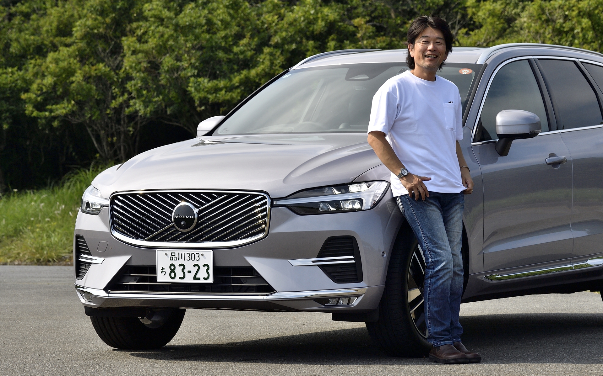 試乗車のボディカラーは新色「オーロラシルバー」、ほかにも「フォレストレイク」「マルベリーレッド」がラインアップに加わった