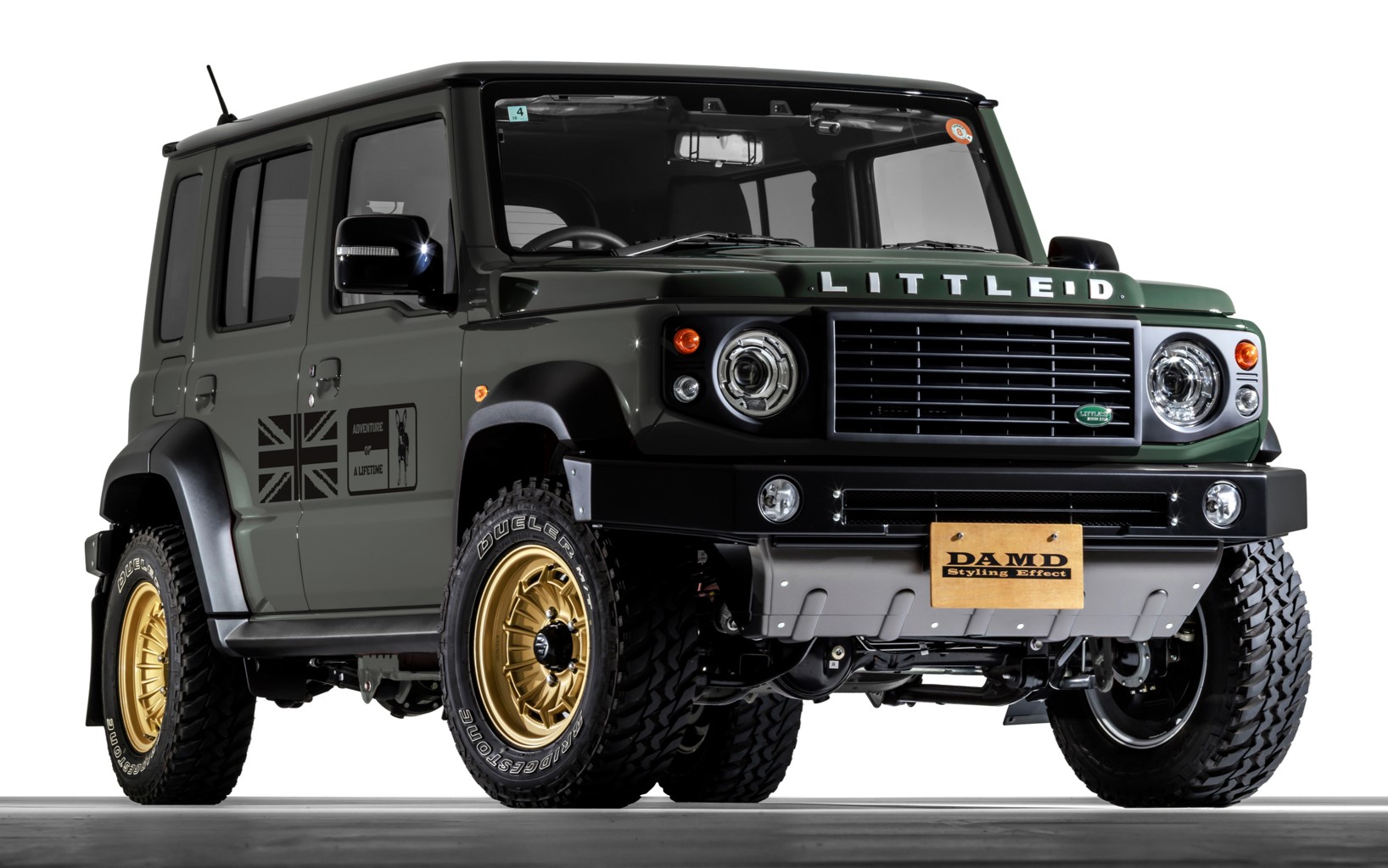 ダムドがスズキ「ジムニーノマド」用ボディキットを3種類発売した