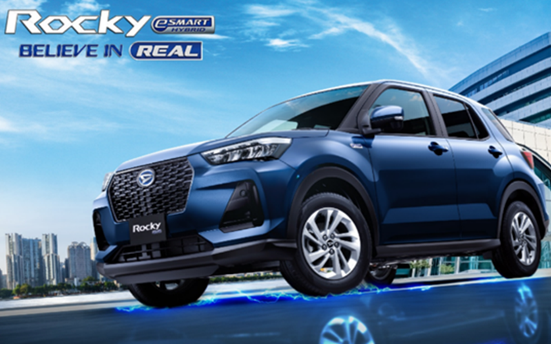 コンパクトSUV「ロッキー」のハイブリッド車がインドネシアでデビュー