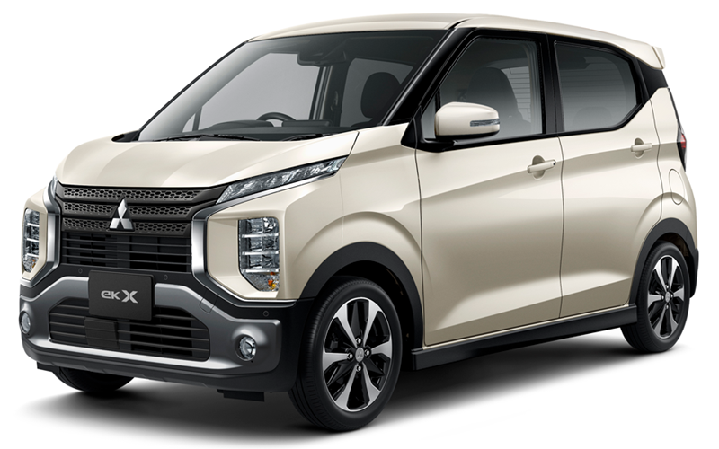 eKクロスの新色ナチュラルアイボリーメタリック