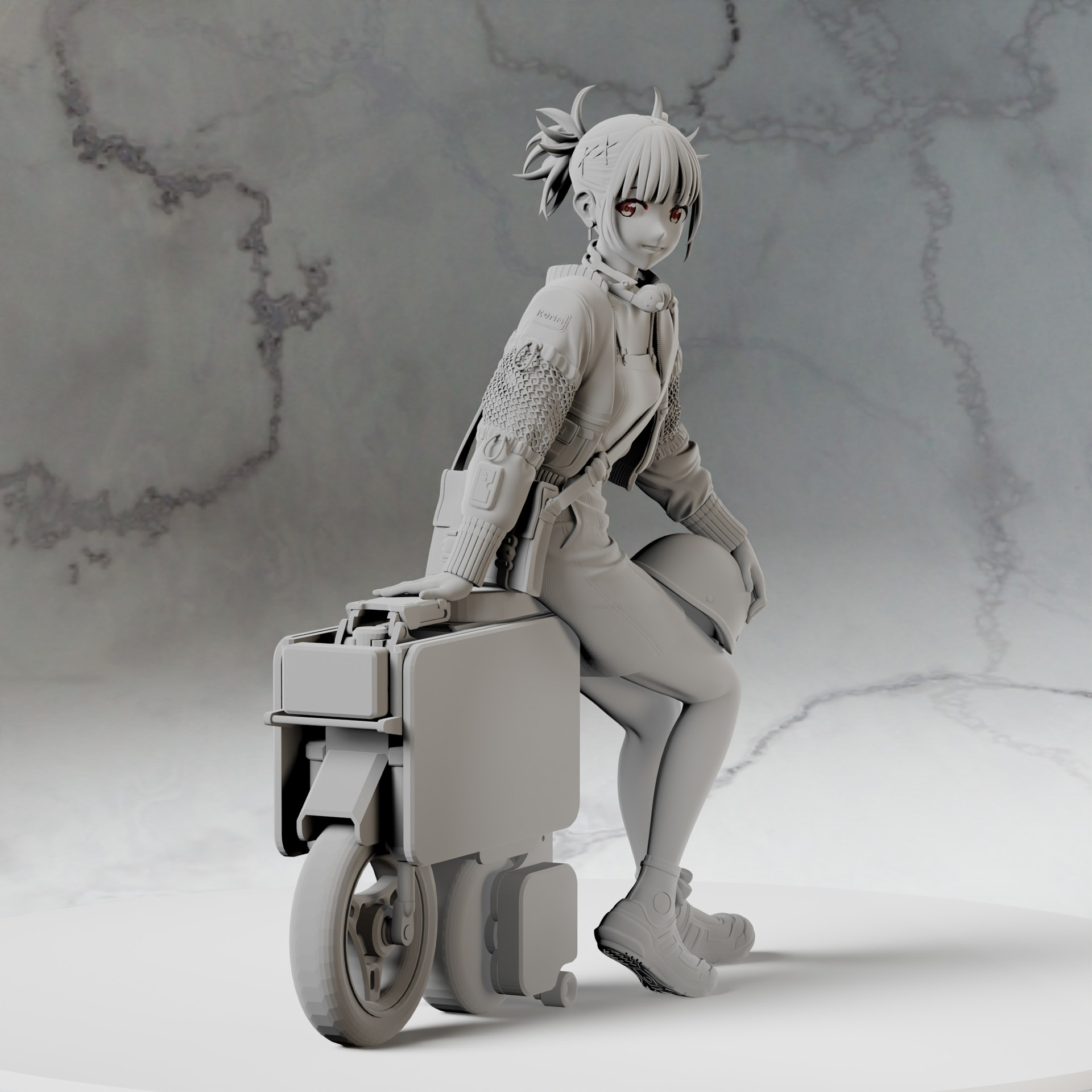 イラストレーターtarou2氏とのコラボスケールフィギュア